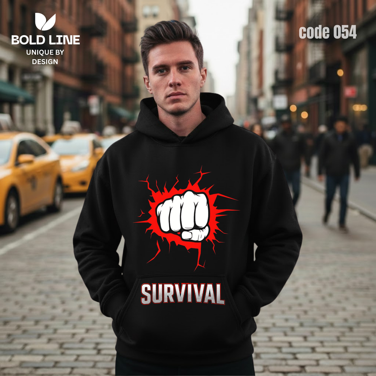 Hoodie Model 54 | Regular Fit – Premium Winter Edition
