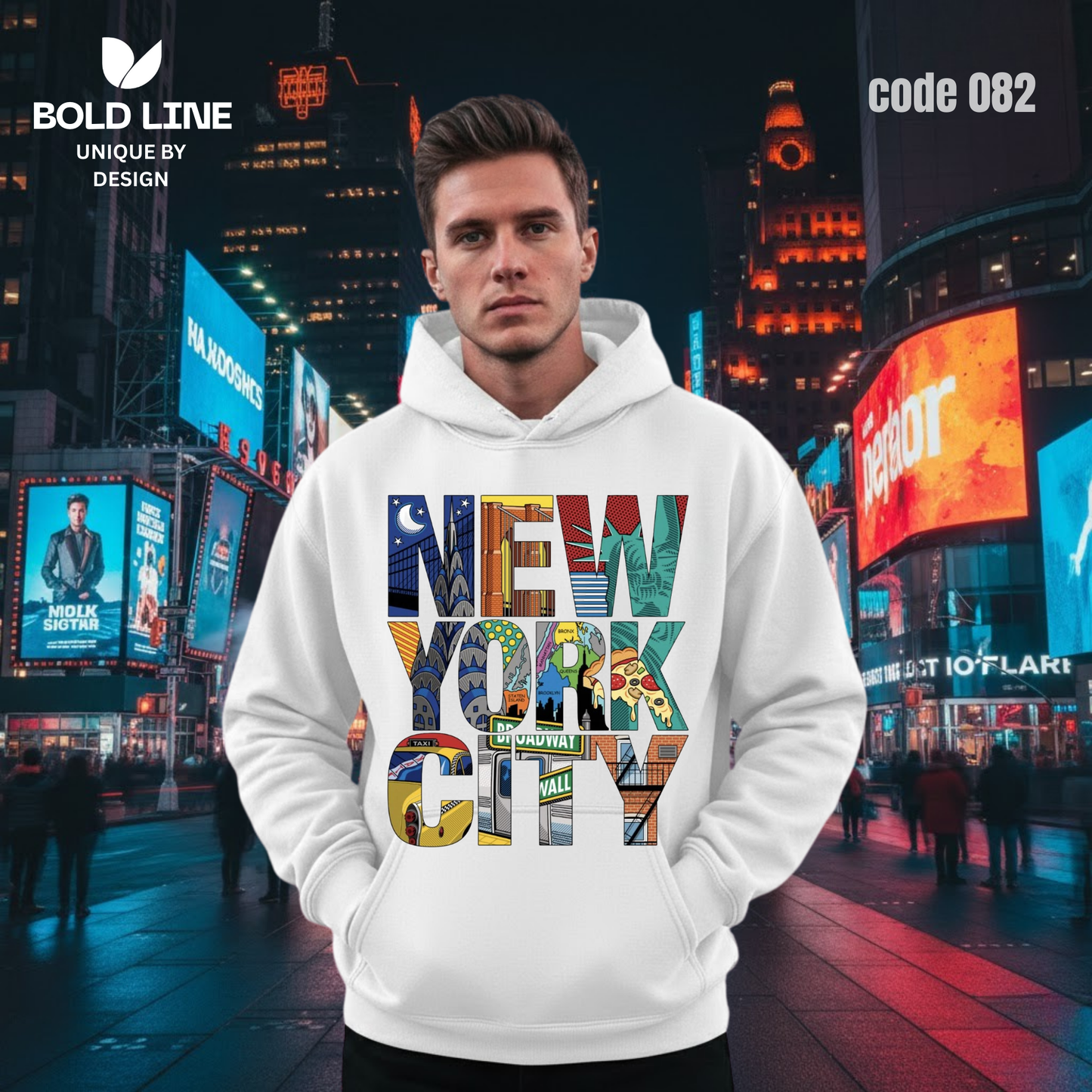 Hoodie Model 82 | Regular Fit – Premium Winter Edition