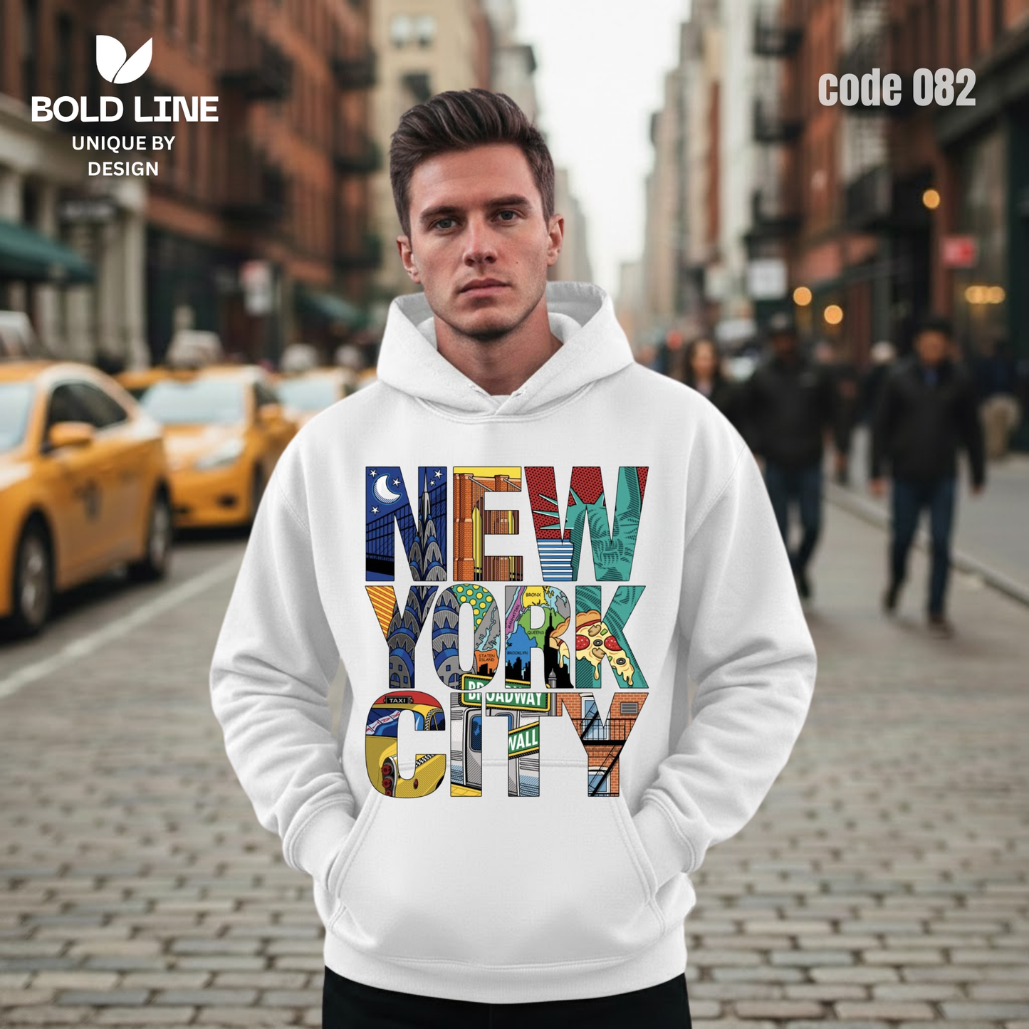 Hoodie Model 82 | Regular Fit – Premium Winter Edition