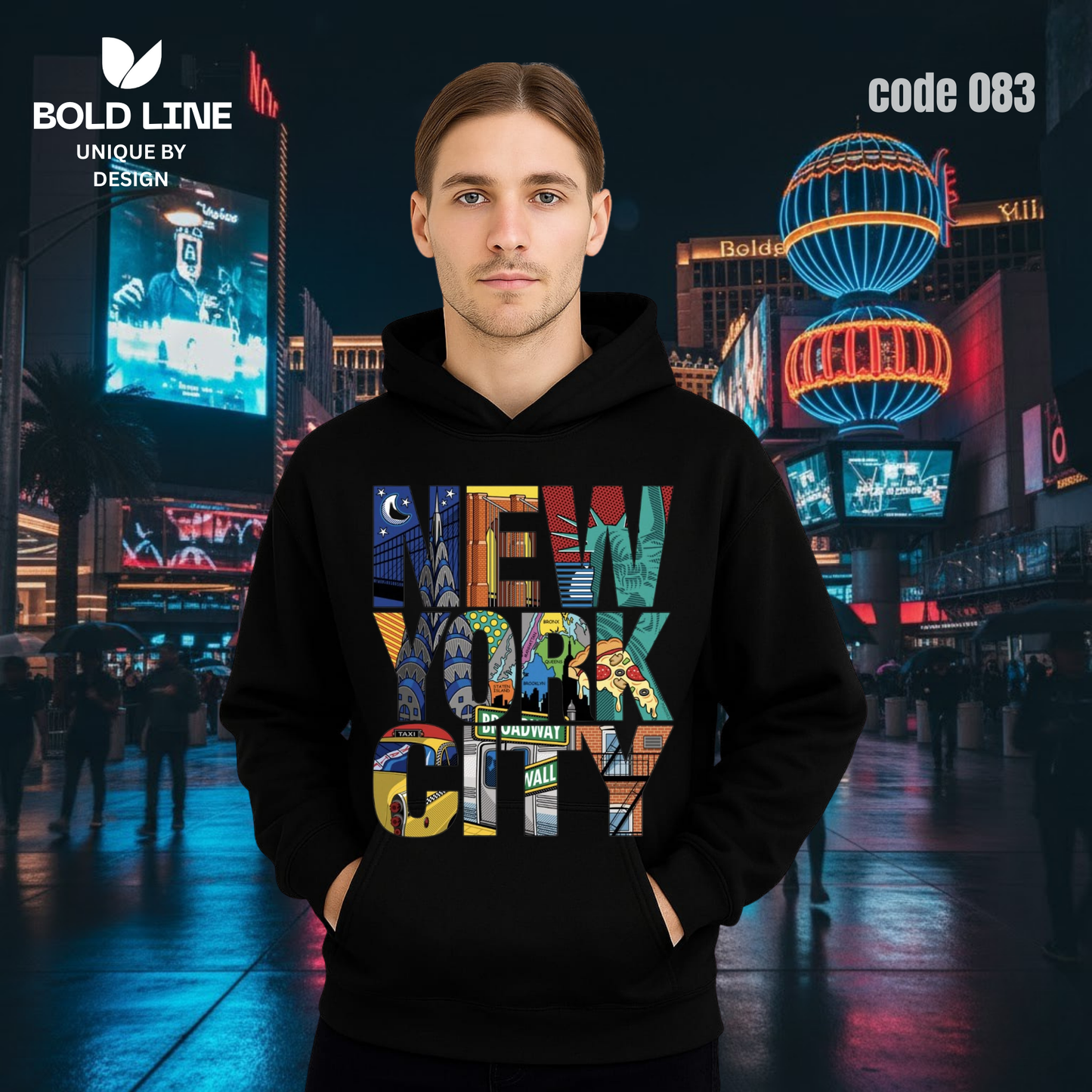 Hoodie Model 83 | Regular Fit – Premium Winter Edition