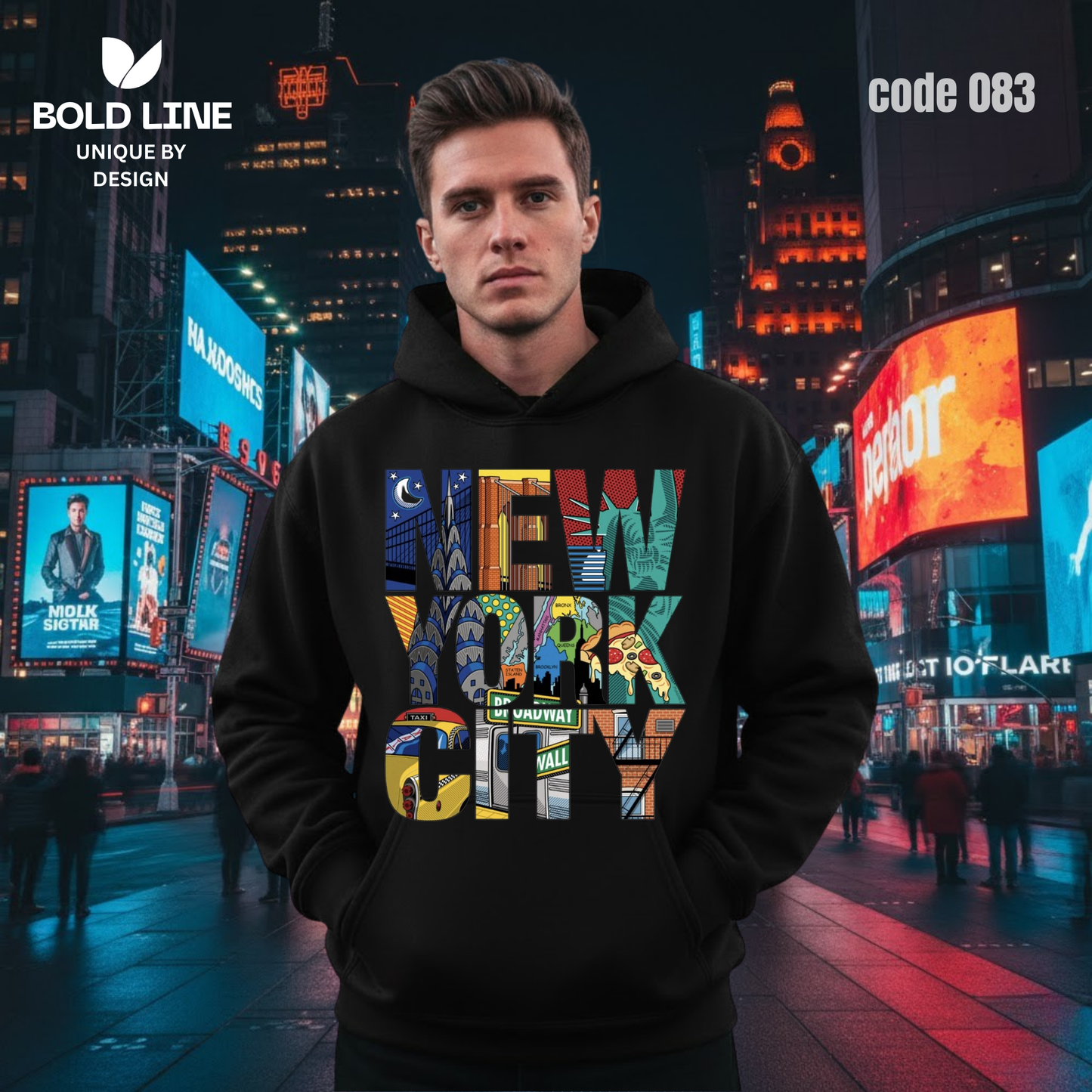 Hoodie Model 83 | Regular Fit – Premium Winter Edition