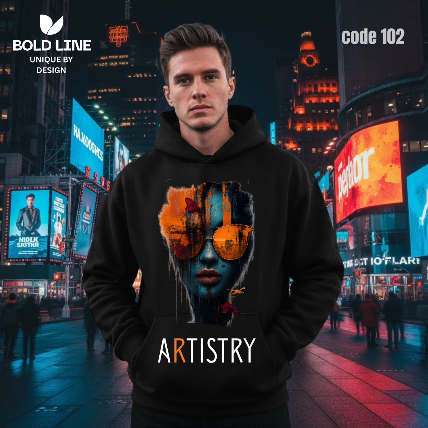 Hoodie Model 102 | Regular Fit – Premium Winter Edition