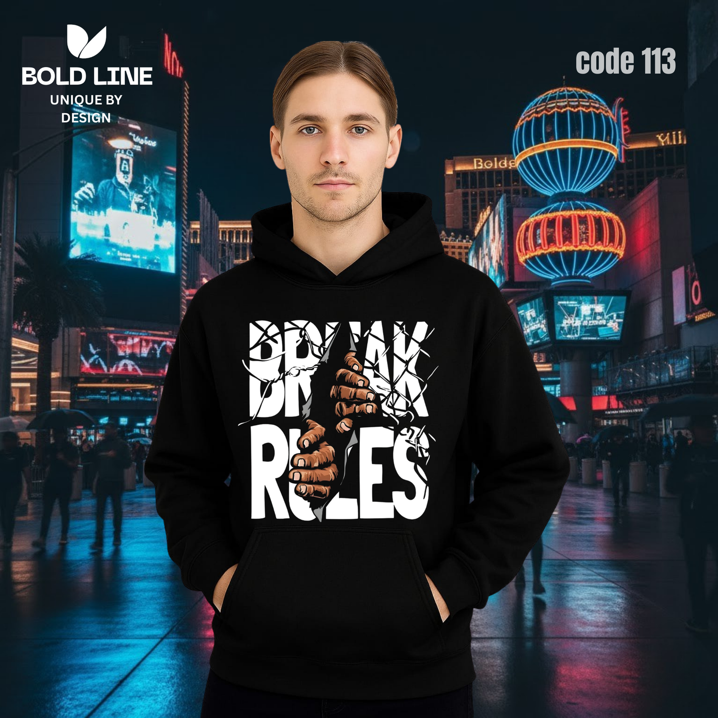 Hoodie Model 113 | Regular Fit – Premium Winter Edition