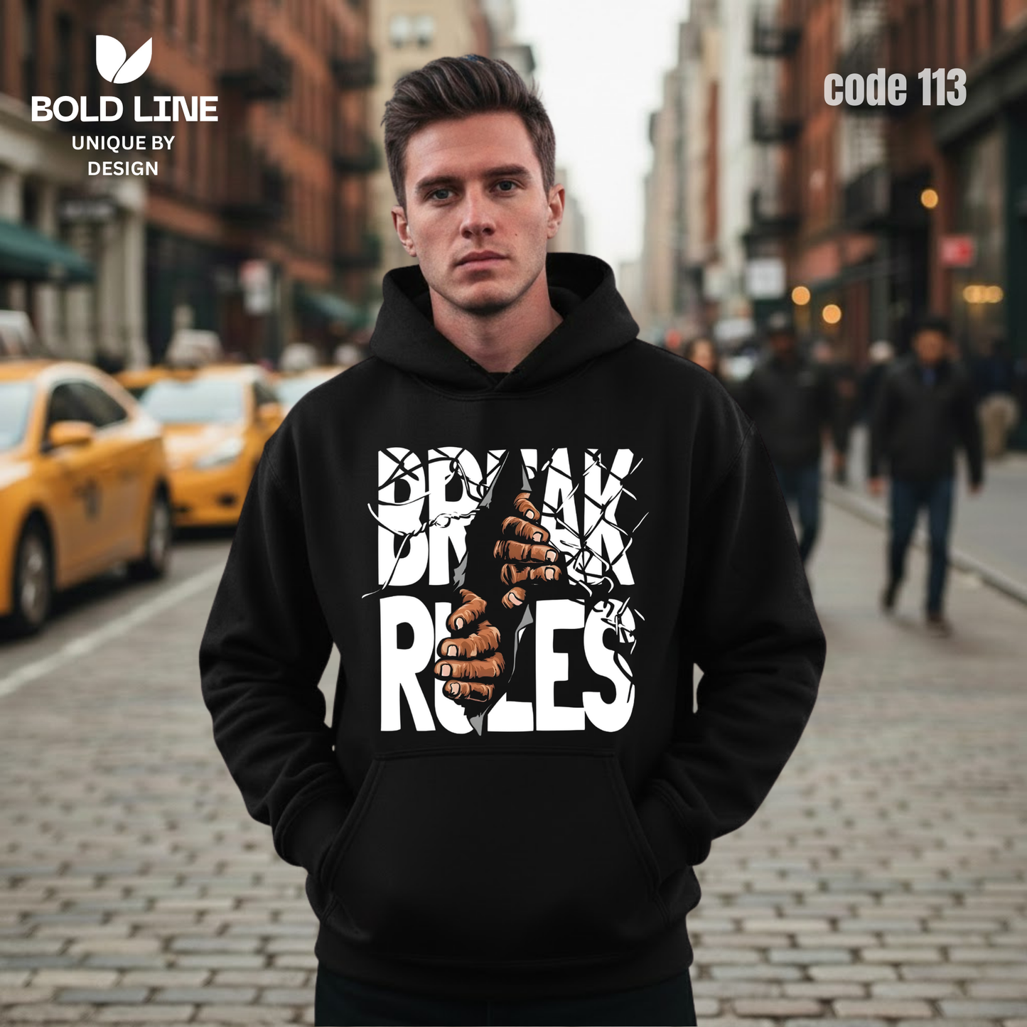 Hoodie Model 113 | Regular Fit – Premium Winter Edition