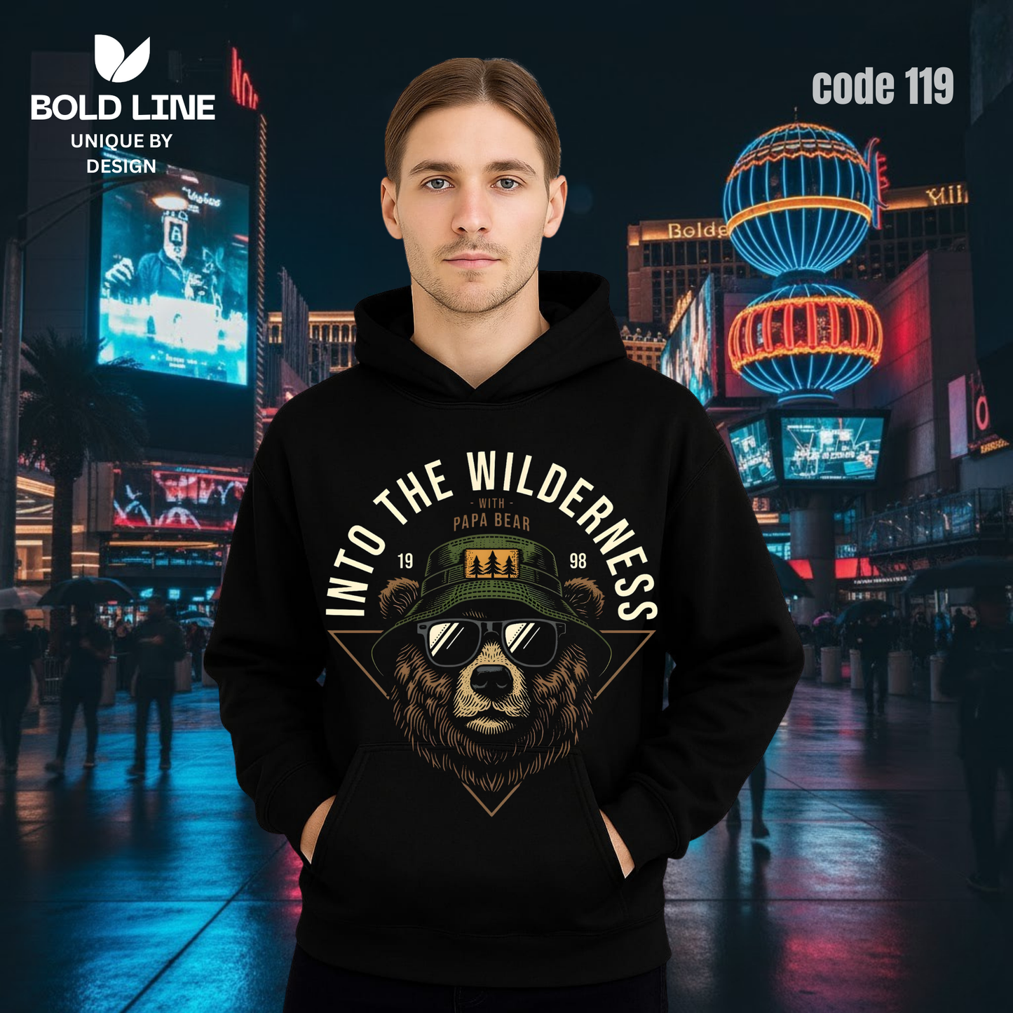 Hoodie Model 119 | Regular Fit – Premium Winter Edition