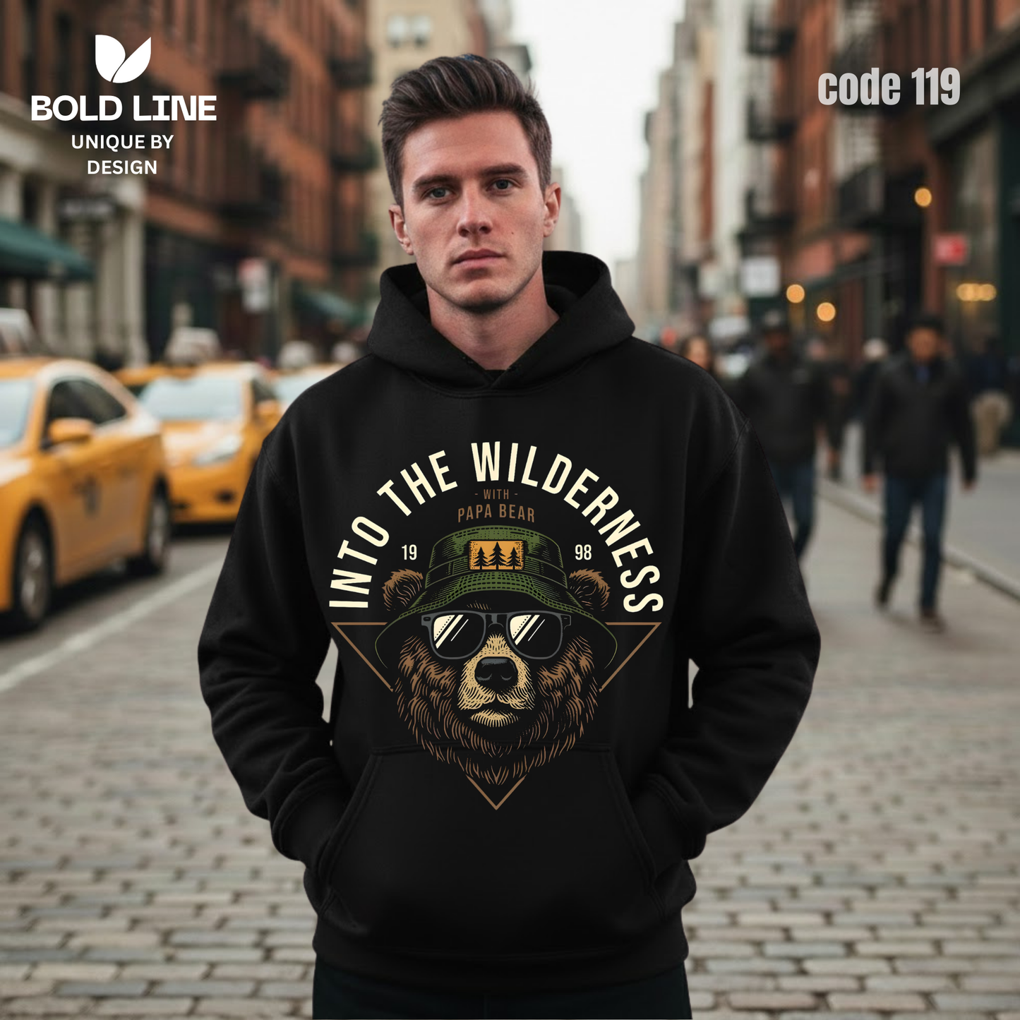 Hoodie Model 119 | Regular Fit – Premium Winter Edition