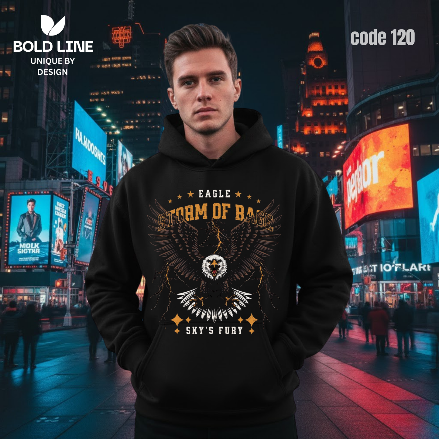 Hoodie Model 120 | Regular Fit – Premium Winter Edition