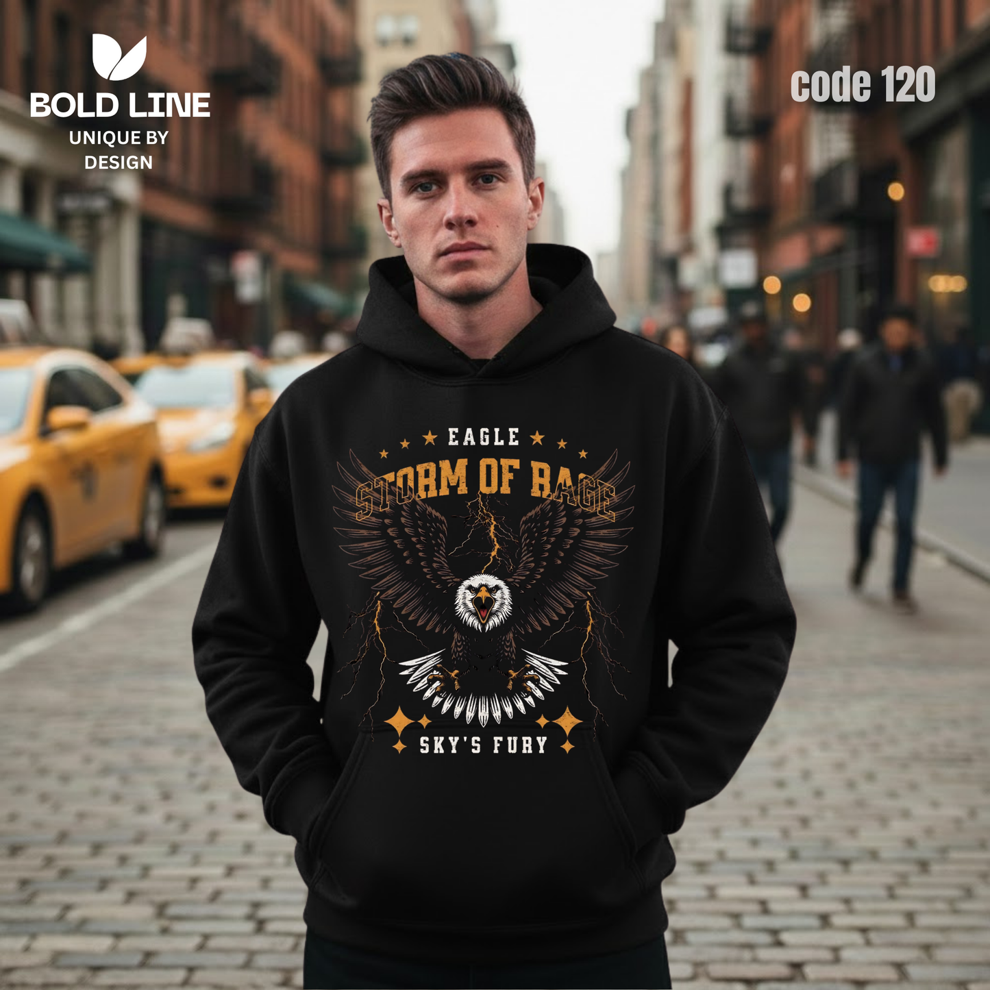 Hoodie Model 120 | Regular Fit – Premium Winter Edition