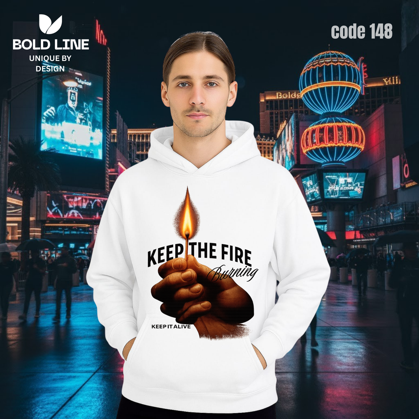 Hoodie Model 148 | Regular Fit – Premium Winter Edition