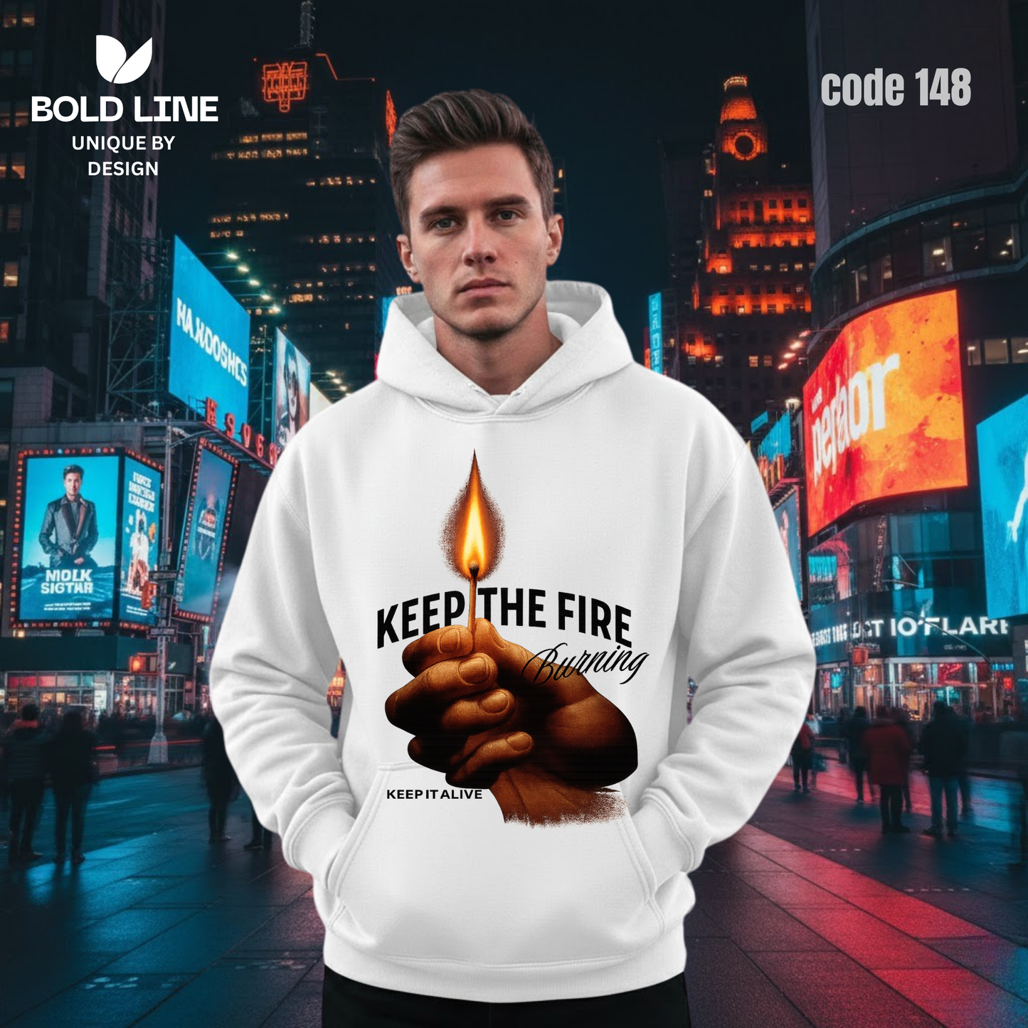 Hoodie Model 148 | Regular Fit – Premium Winter Edition