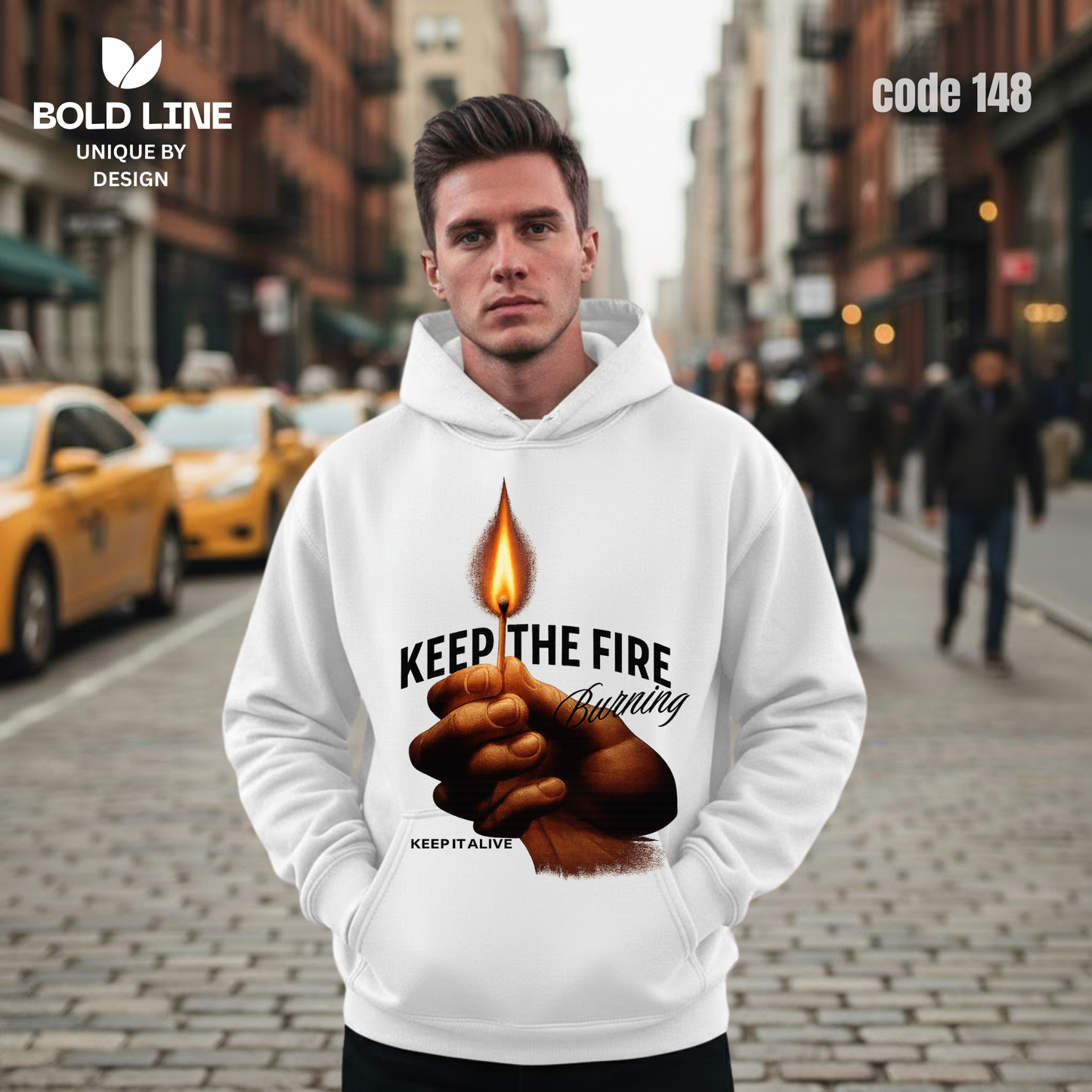 Hoodie Model 148 | Regular Fit – Premium Winter Edition