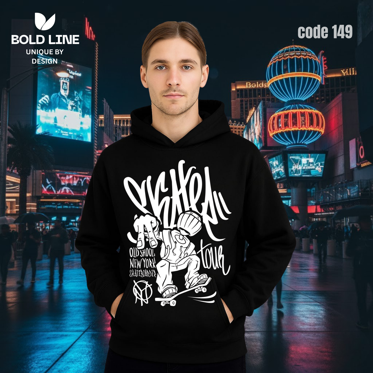Hoodie Model 149 | Regular Fit – Premium Winter Edition