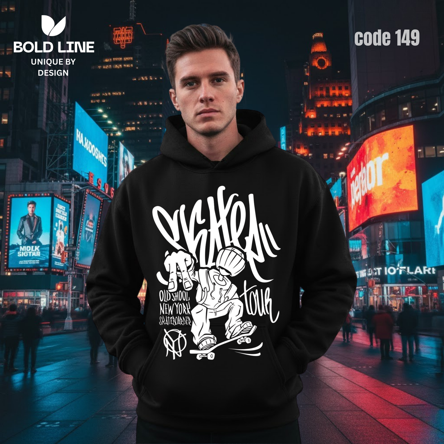 Hoodie Model 149 | Regular Fit – Premium Winter Edition