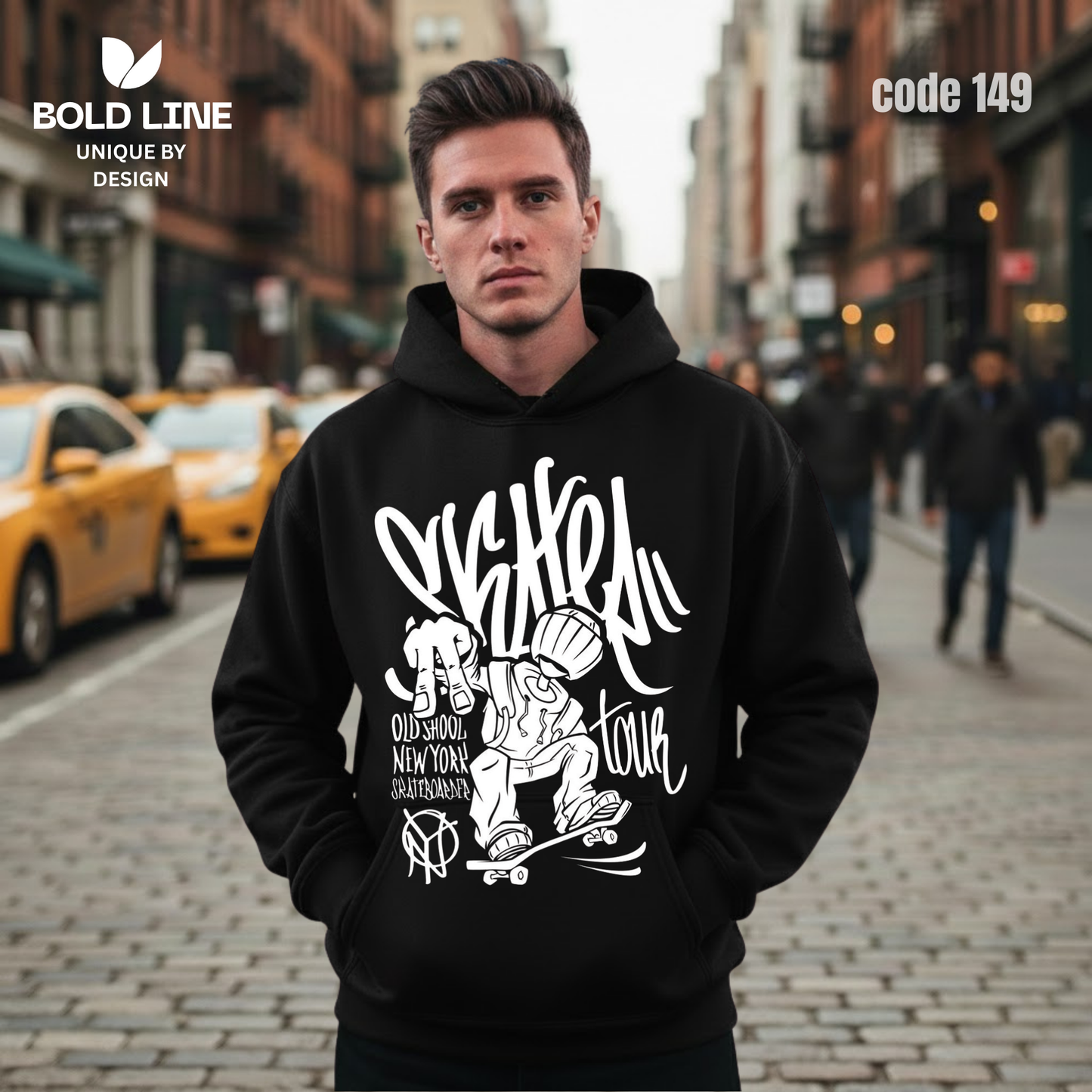 Hoodie Model 149 | Regular Fit – Premium Winter Edition