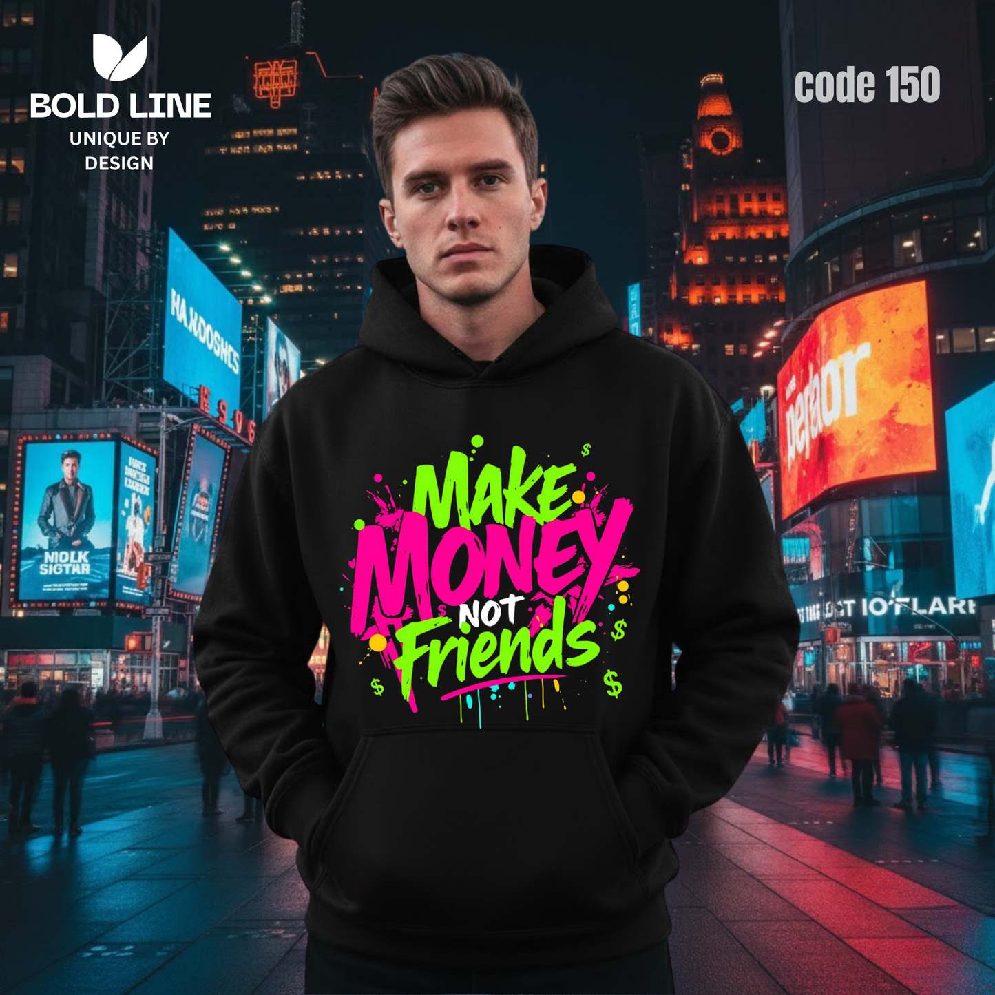 Hoodie Model 150 | Regular Fit – Premium Winter Edition
