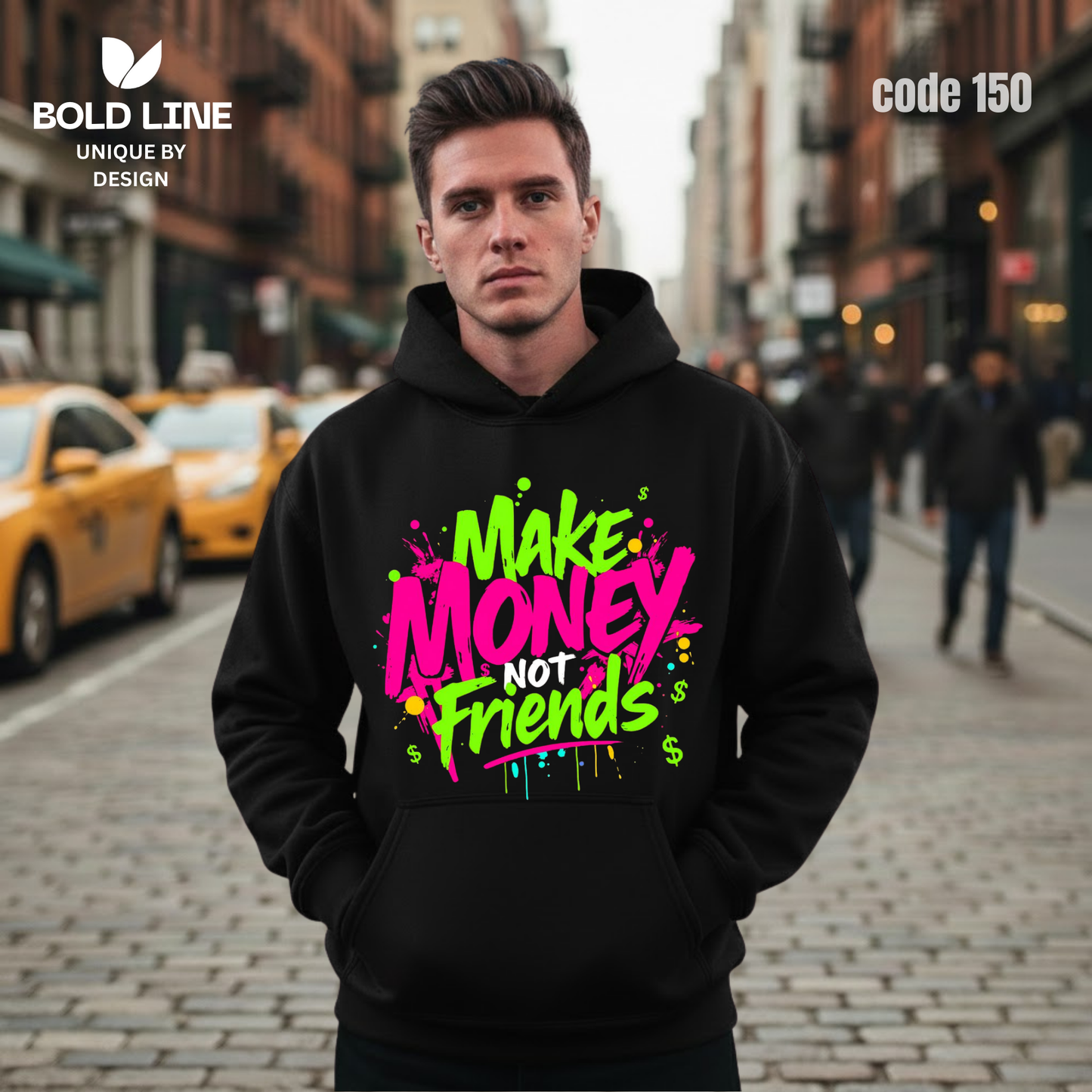 Hoodie Model 150 | Regular Fit – Premium Winter Edition