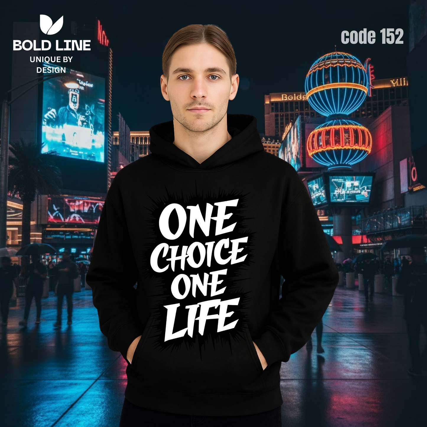 Hoodie Model 152 | Regular Fit – Premium Winter Edition