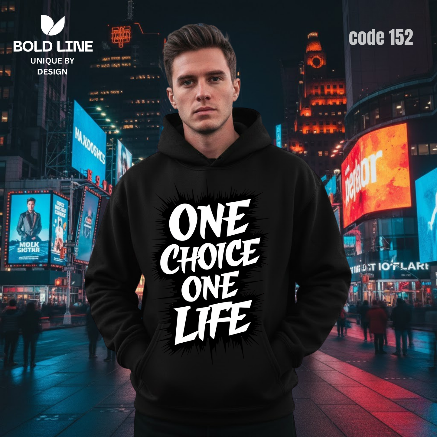 Hoodie Model 152 | Regular Fit – Premium Winter Edition