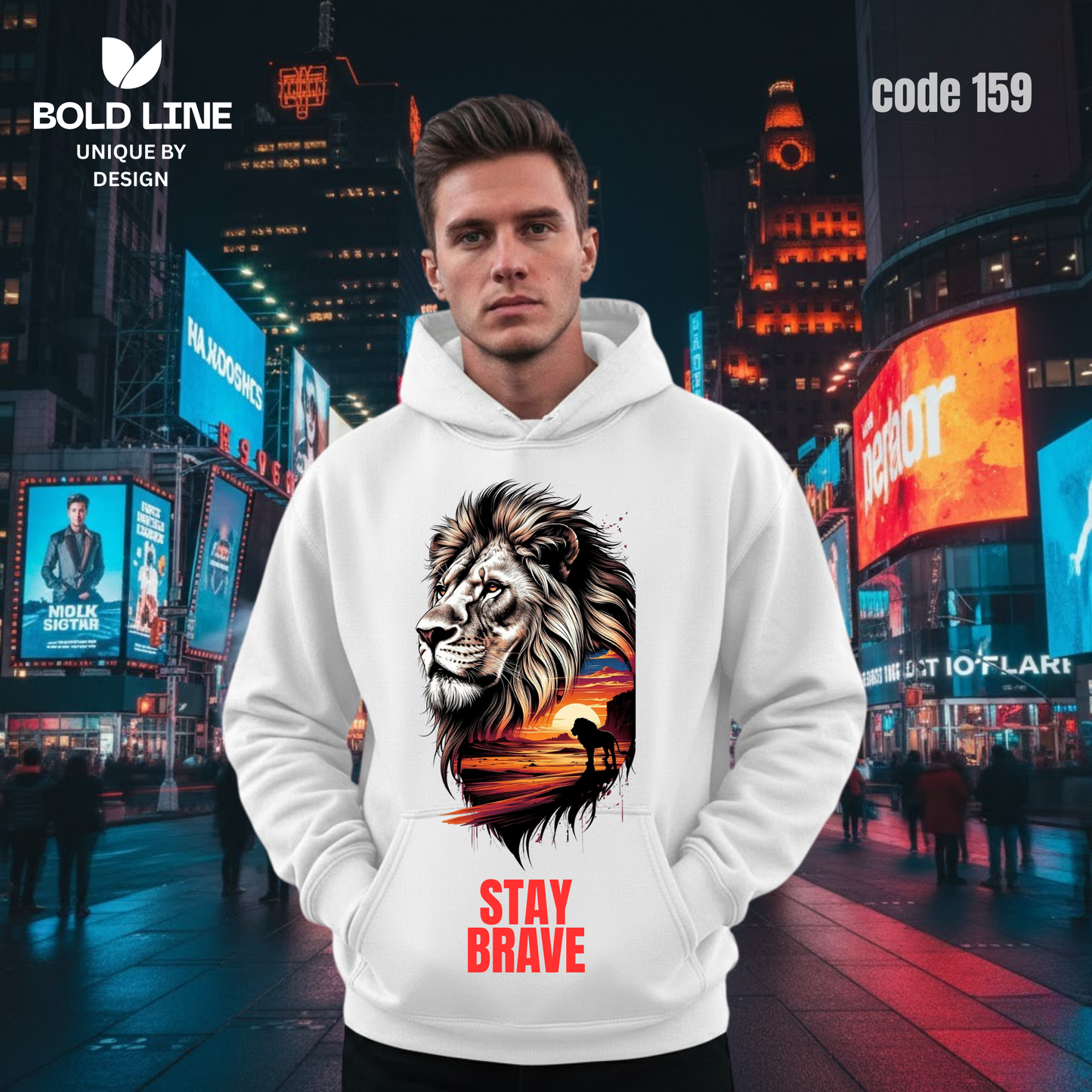 Hoodie Model 159 | Regular Fit – Premium Winter Edition