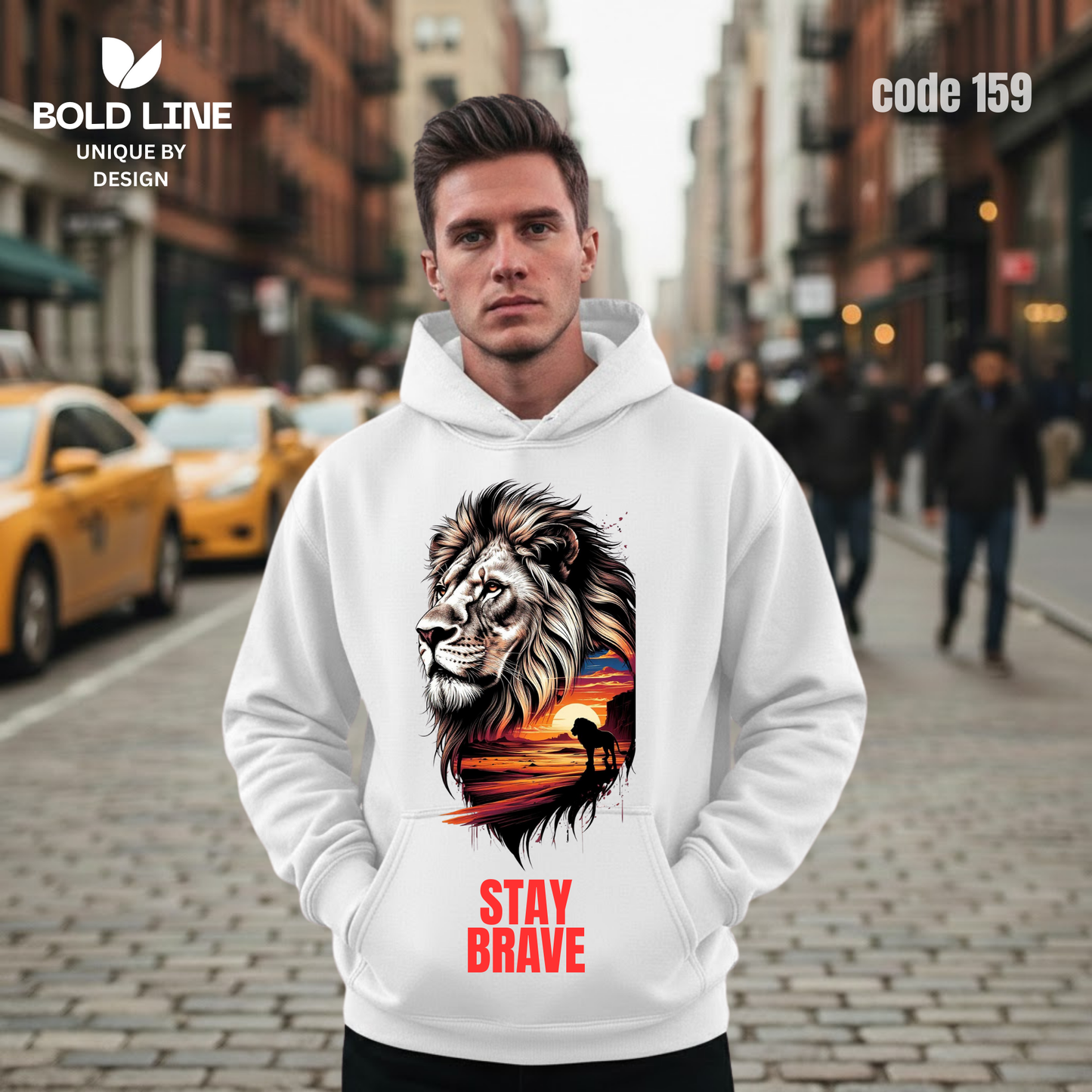 Hoodie Model 159 | Regular Fit – Premium Winter Edition