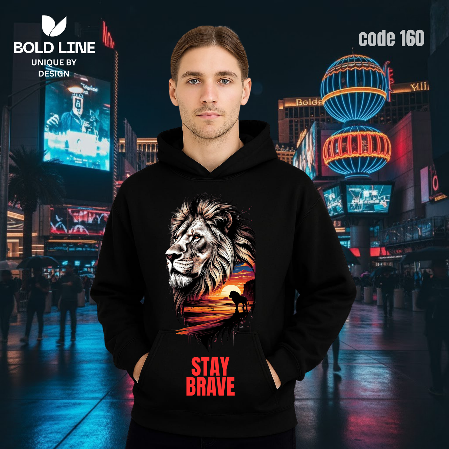 Hoodie Model 160 | Regular Fit – Premium Winter Edition