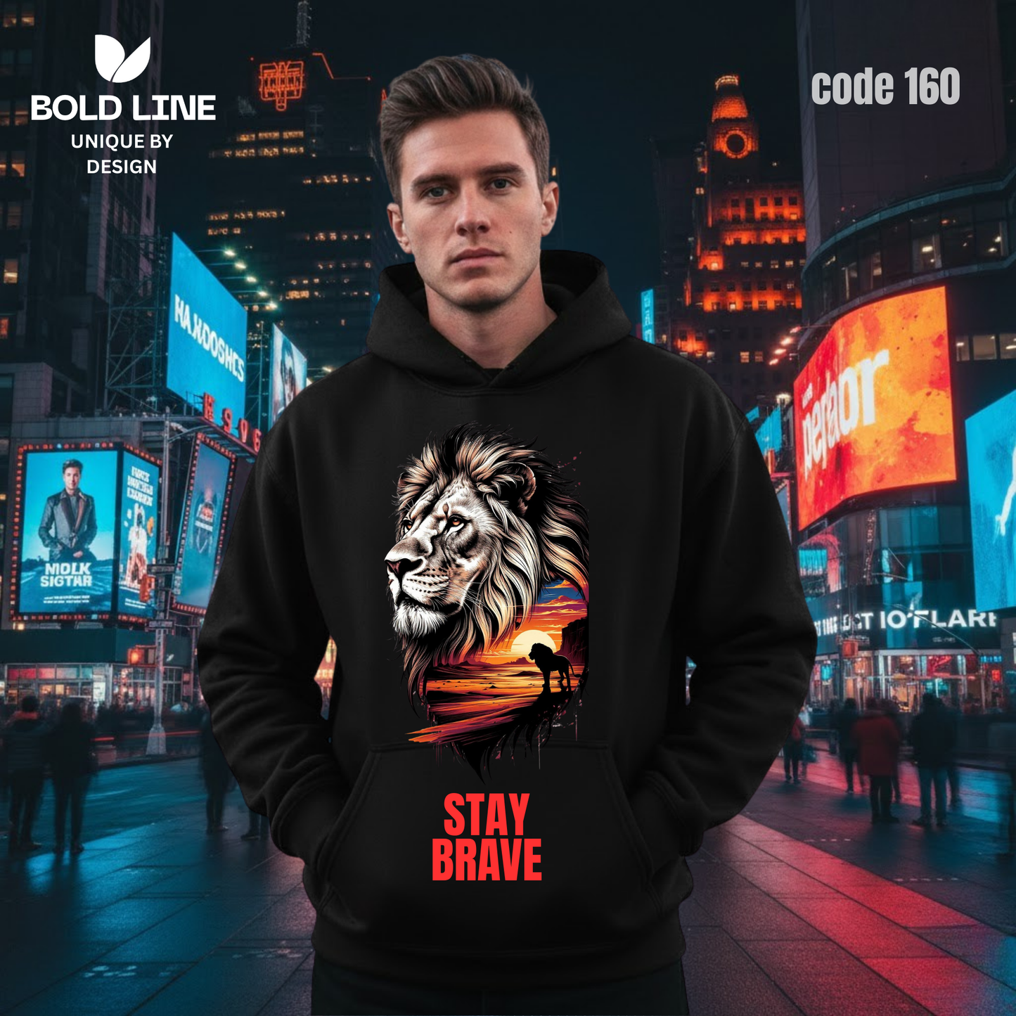 Hoodie Model 160 | Regular Fit – Premium Winter Edition