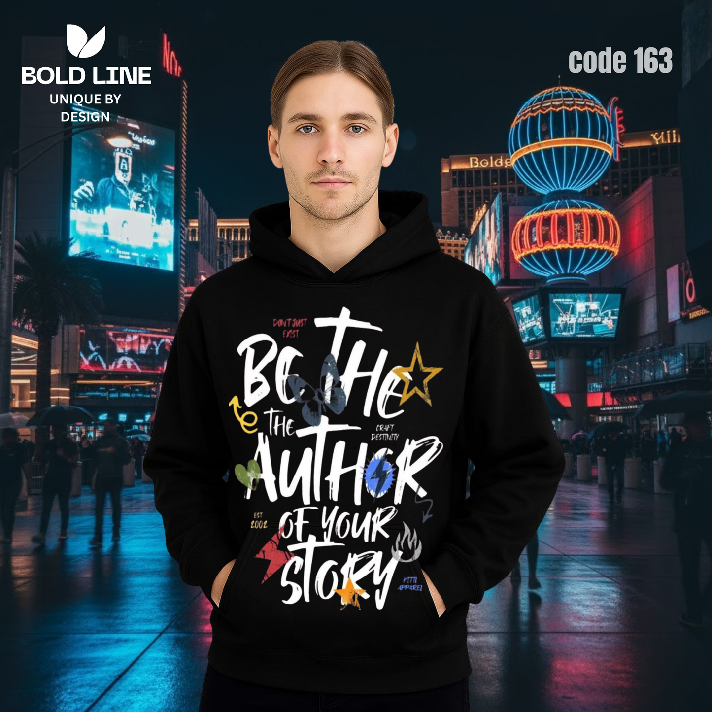 Hoodie Model 163 | Regular Fit – Premium Winter Edition