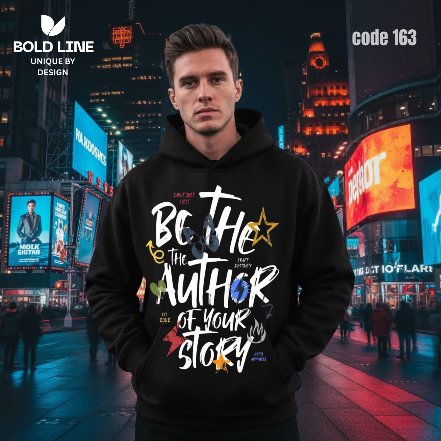 Hoodie Model 163 | Regular Fit – Premium Winter Edition