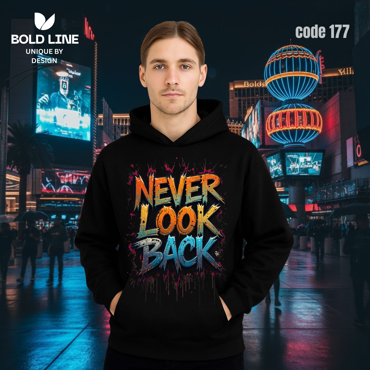Hoodie Model 177 | Regular Fit – Premium Winter Edition