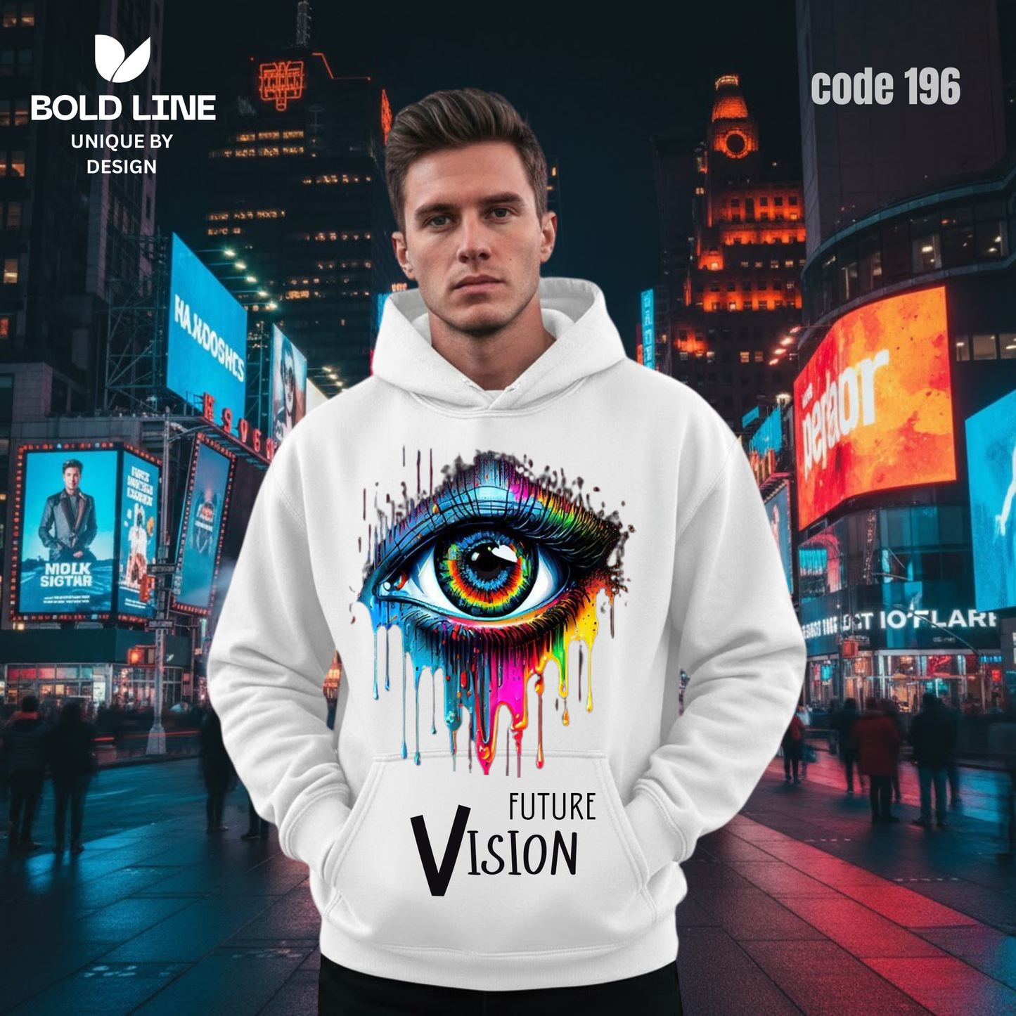 Hoodie Model 196 | Regular Fit – Premium Winter Edition