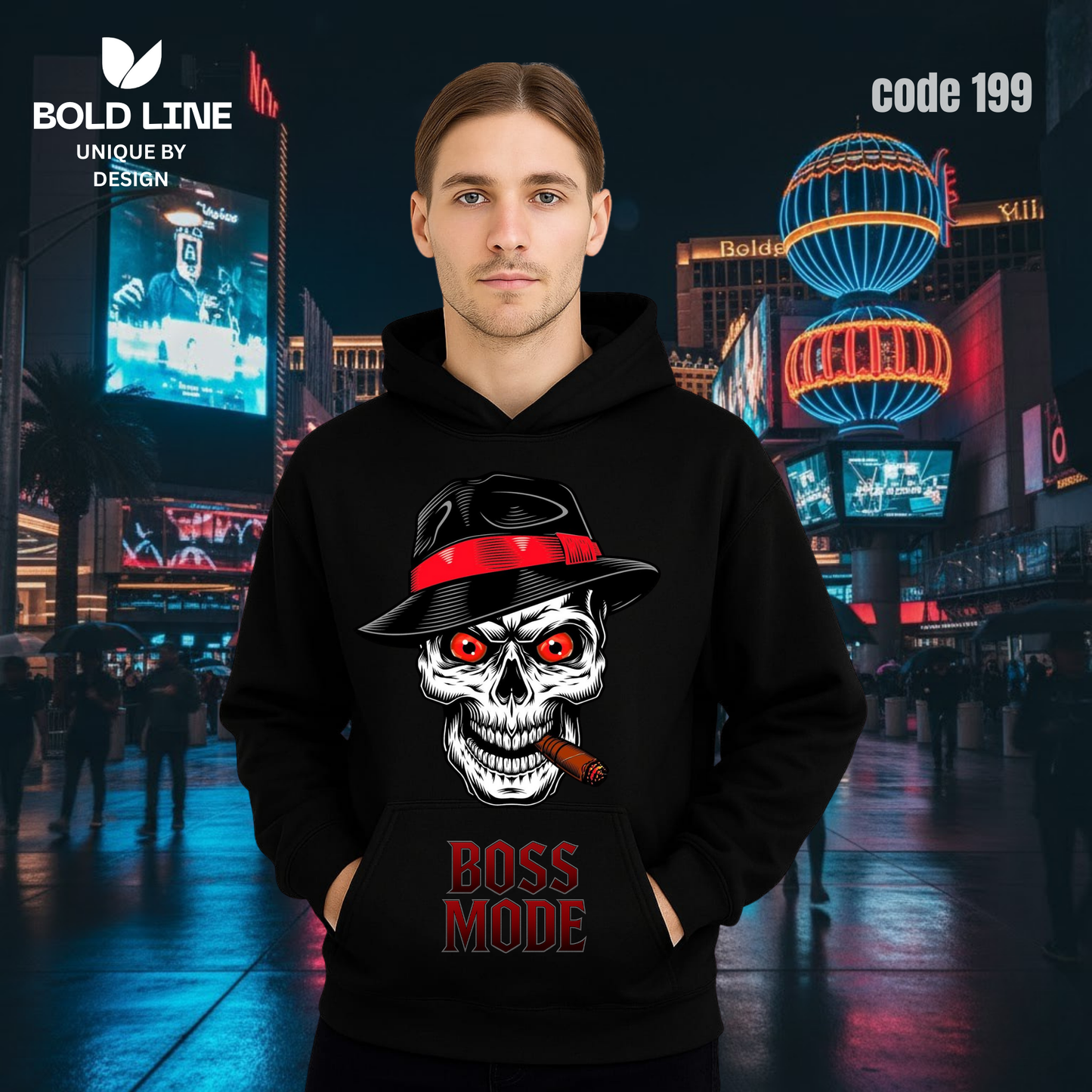 Hoodie Model 199 | Regular Fit – Premium Winter Edition