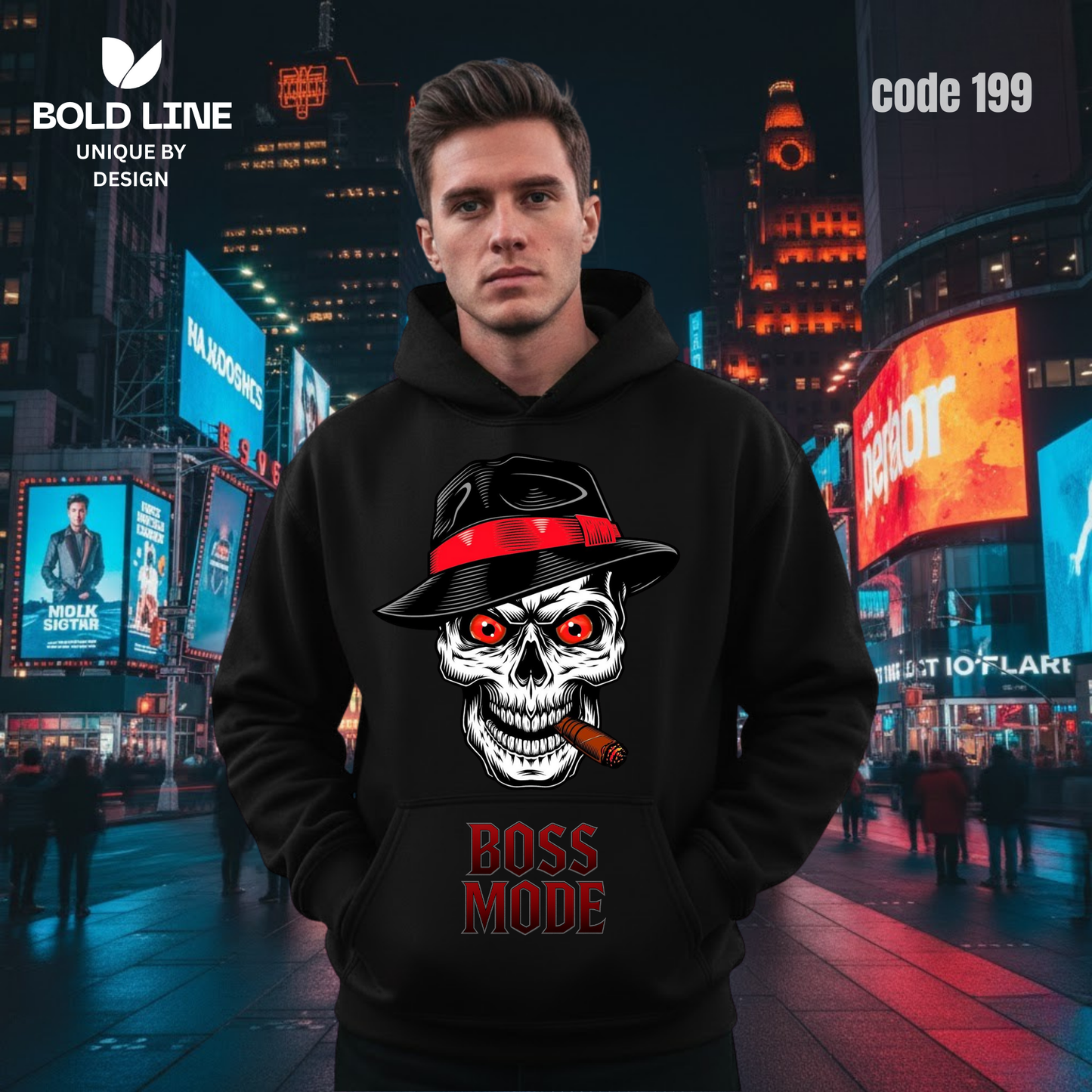 Hoodie Model 199 | Regular Fit – Premium Winter Edition