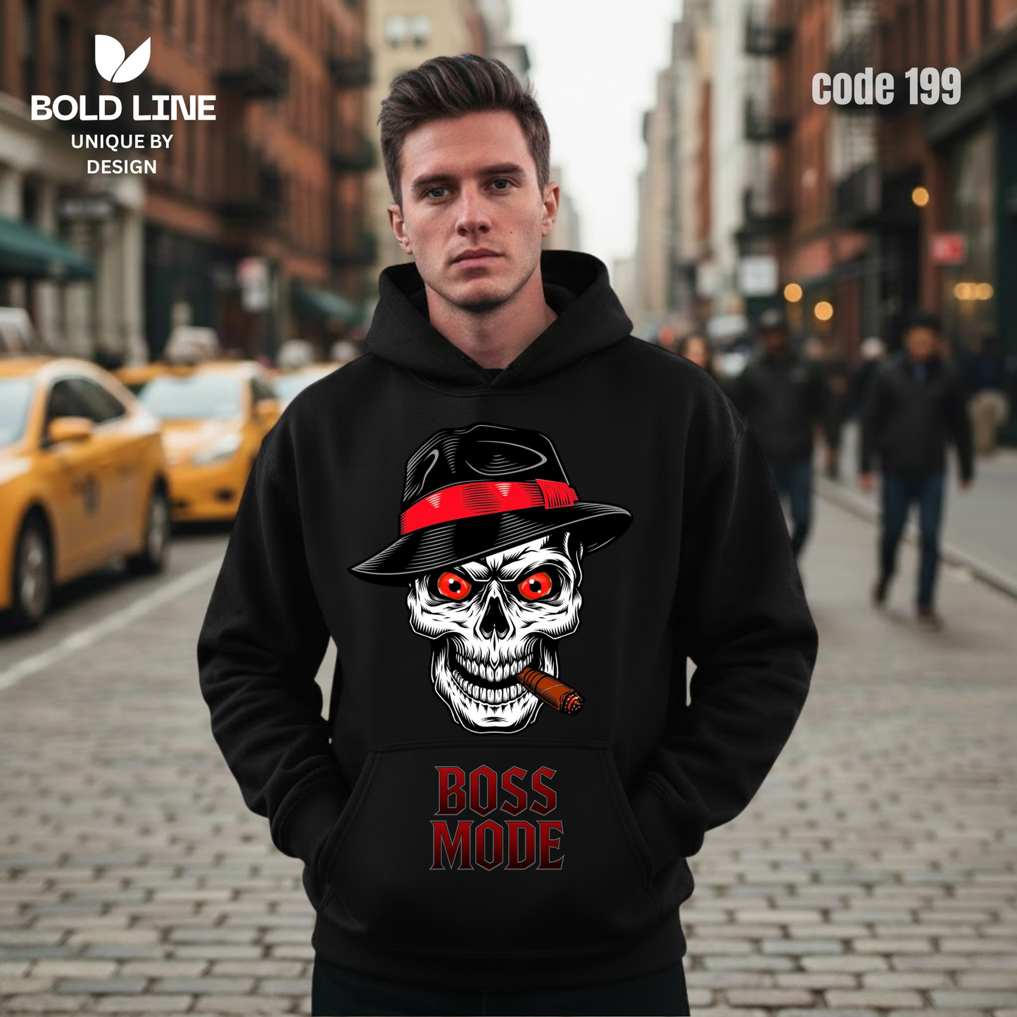 Hoodie Model 199 | Regular Fit – Premium Winter Edition