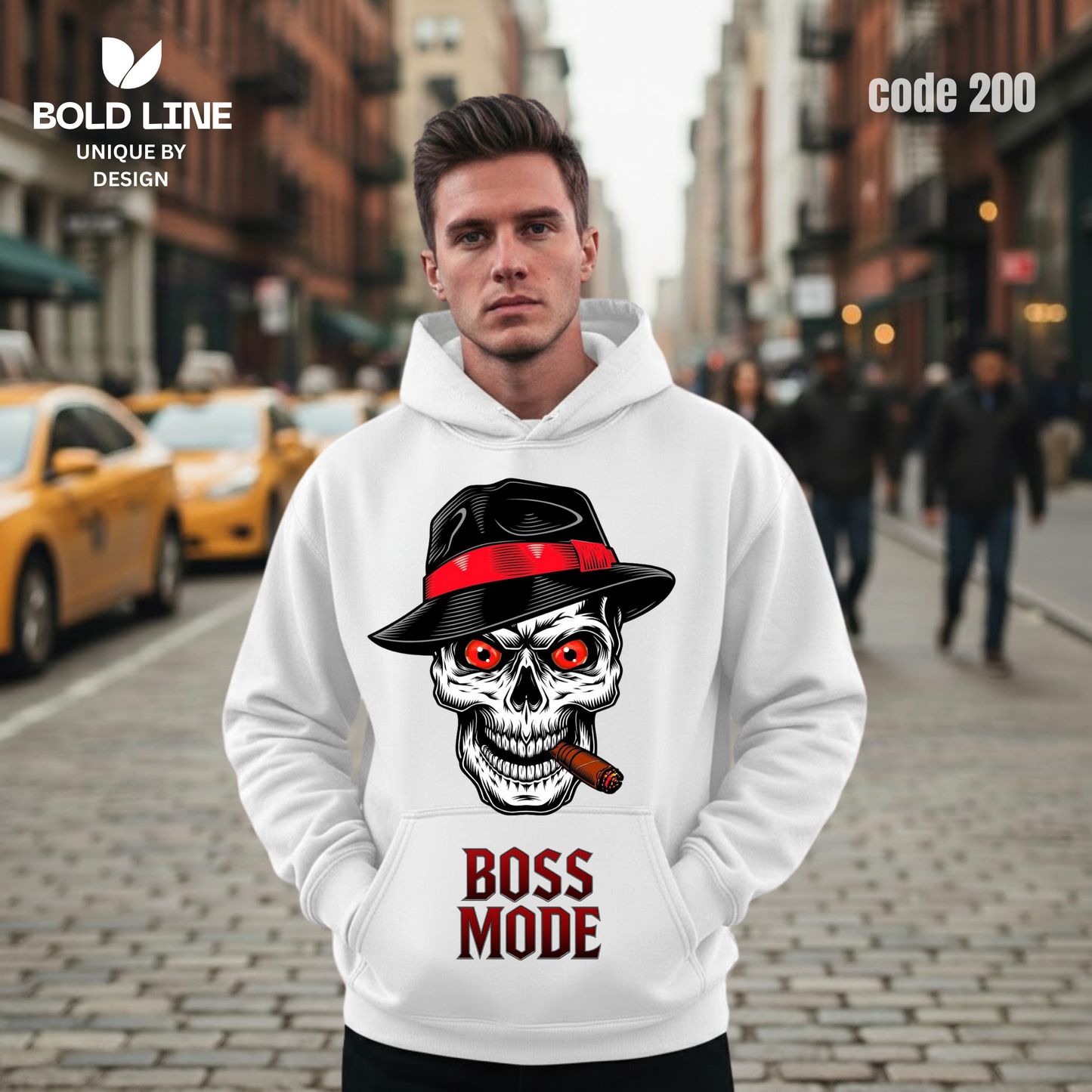 Hoodie Model 200 | Regular Fit – Premium Winter Edition