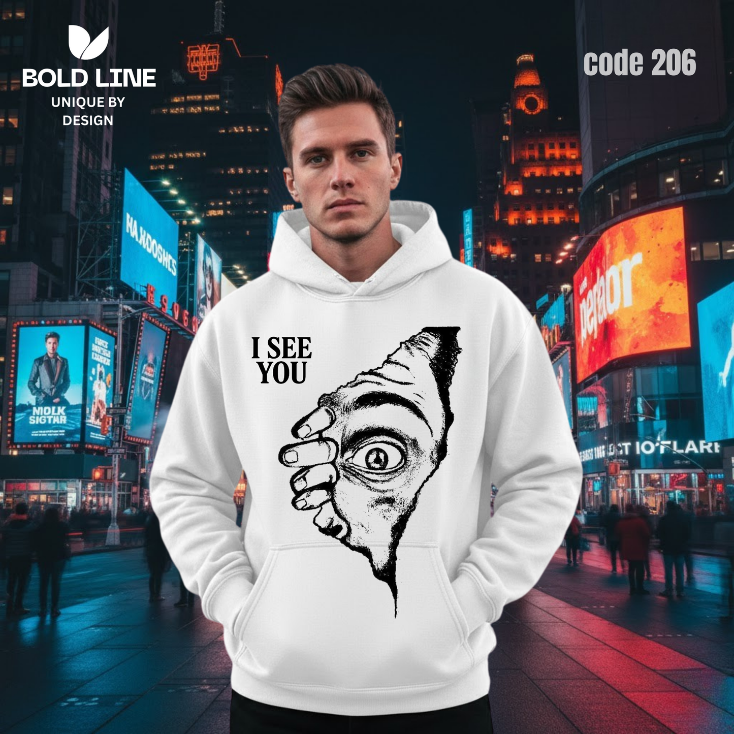Hoodie Model 206 | Regular Fit – Premium Winter Edition