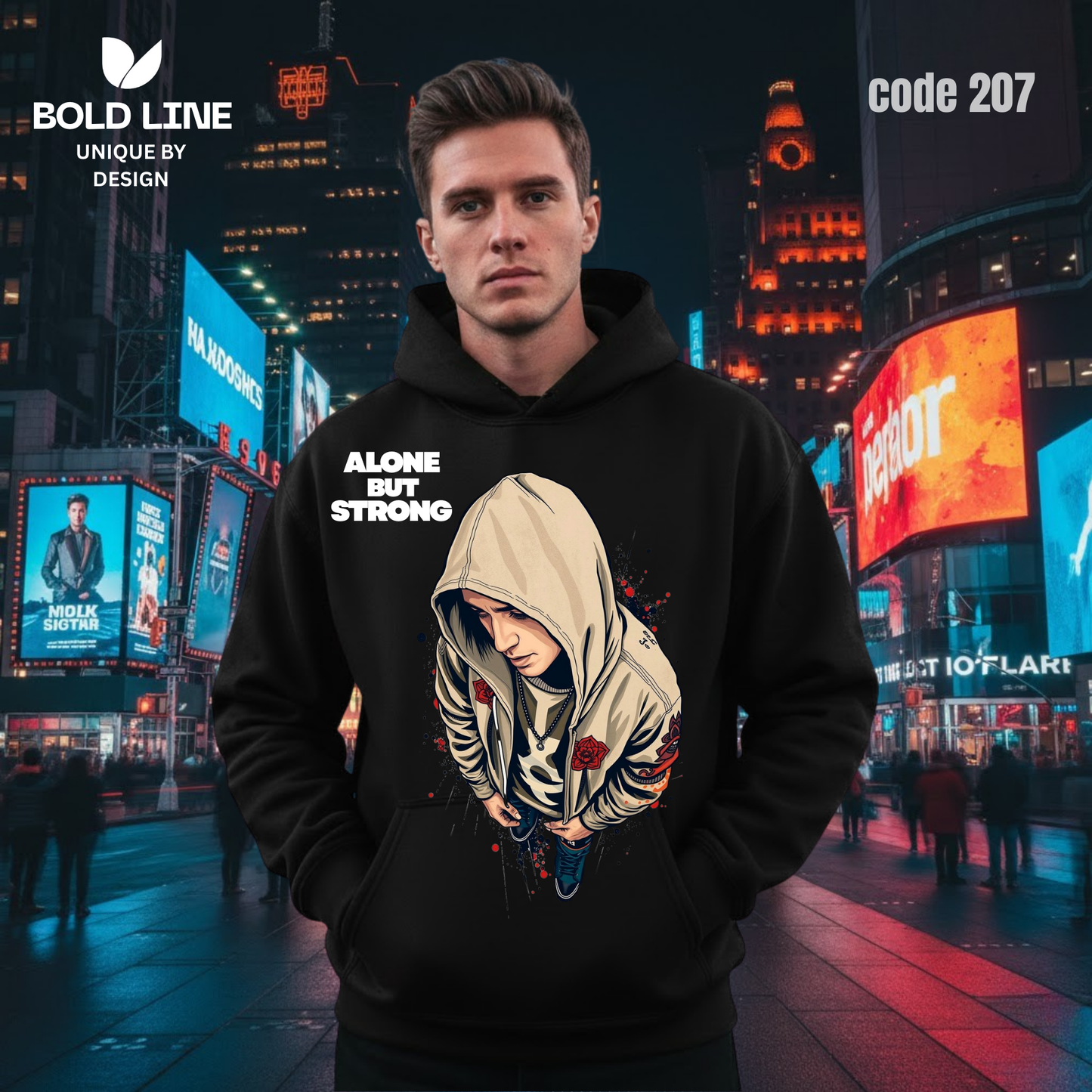 Hoodie Model 207 | Regular Fit – Premium Winter Edition
