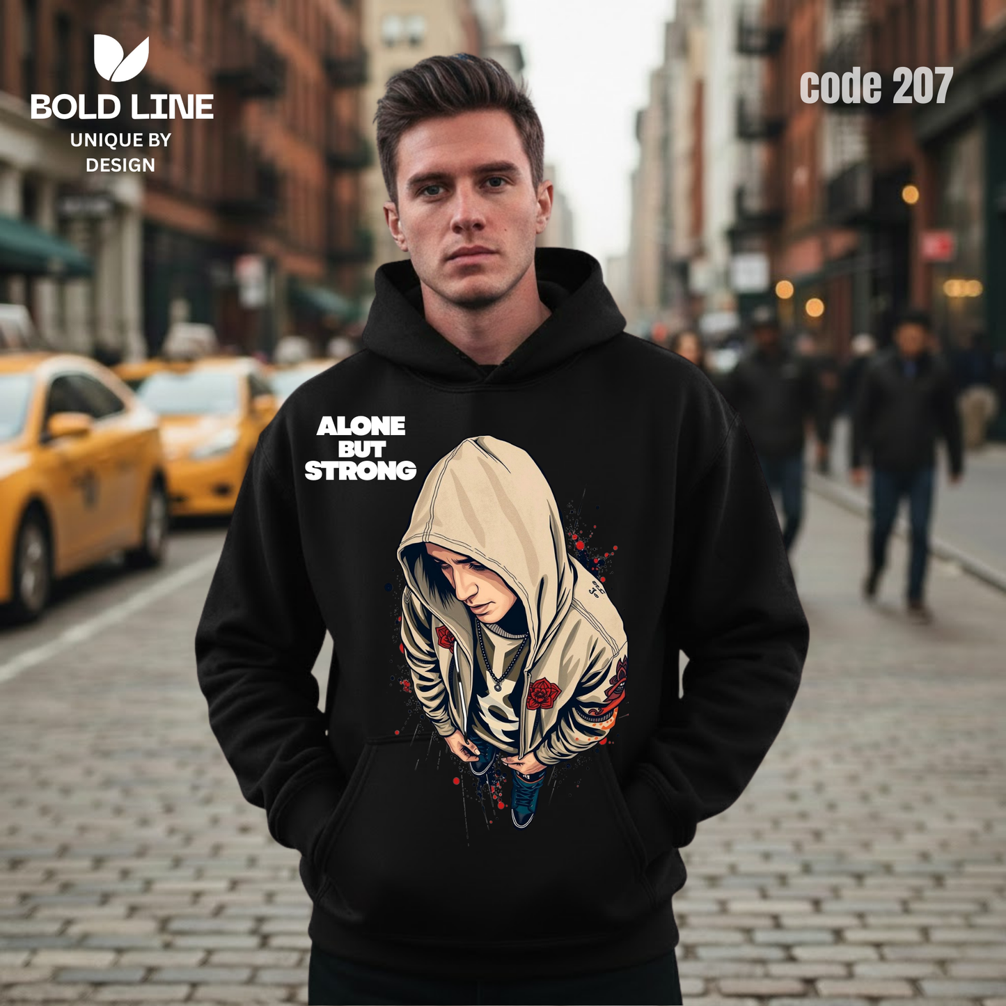 Hoodie Model 207 | Regular Fit – Premium Winter Edition