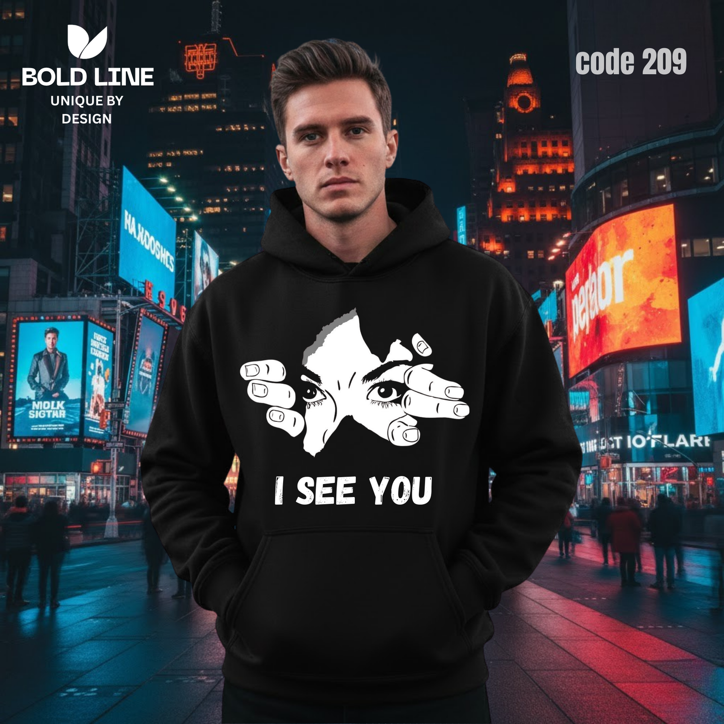 Hoodie Model 209 | Regular Fit – Premium Winter Edition