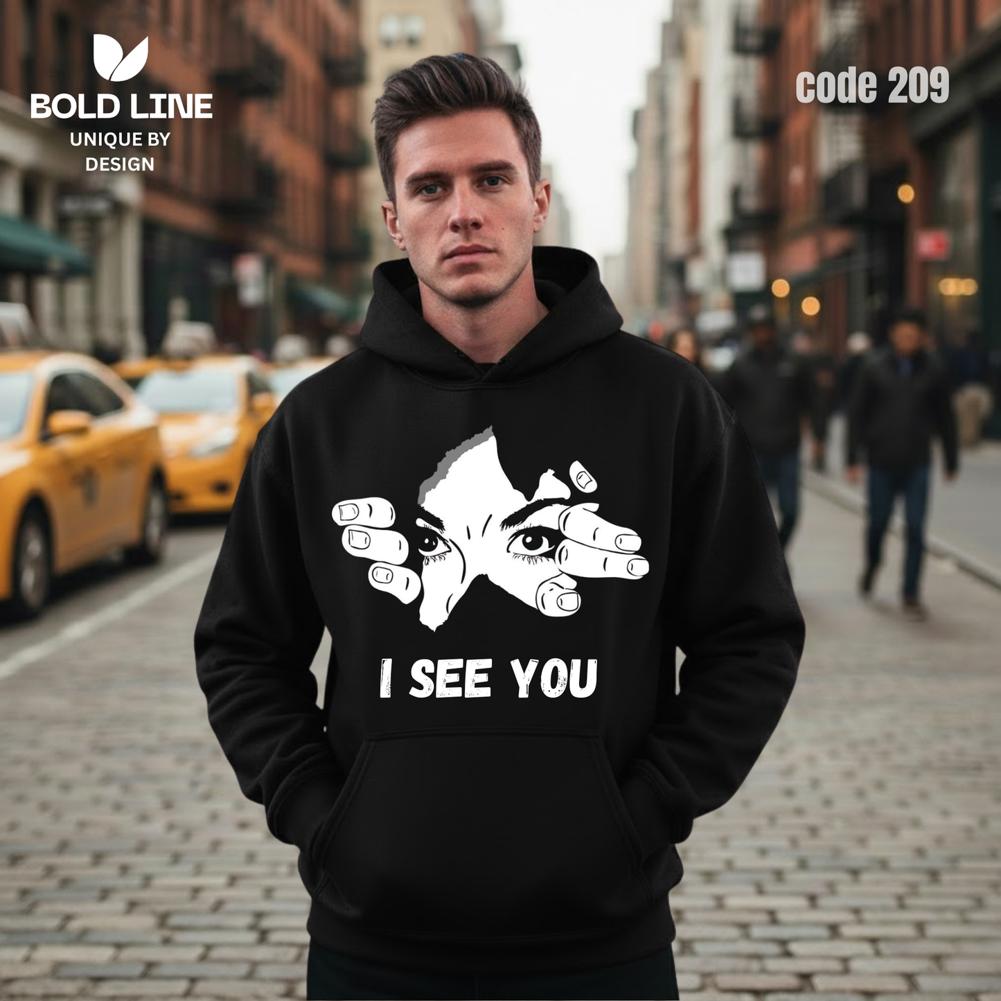 Hoodie Model 209 | Regular Fit – Premium Winter Edition