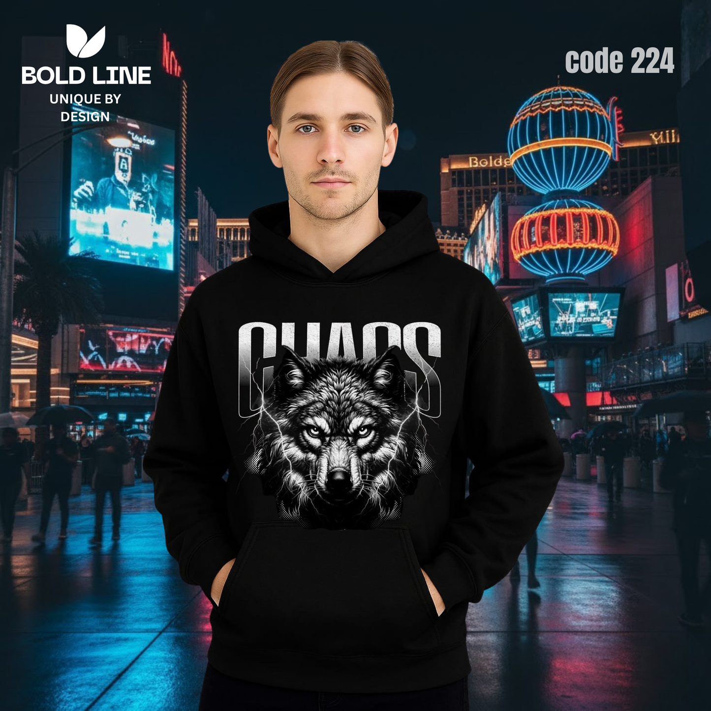 Hoodie Model 224 | Regular Fit – Premium Winter Edition