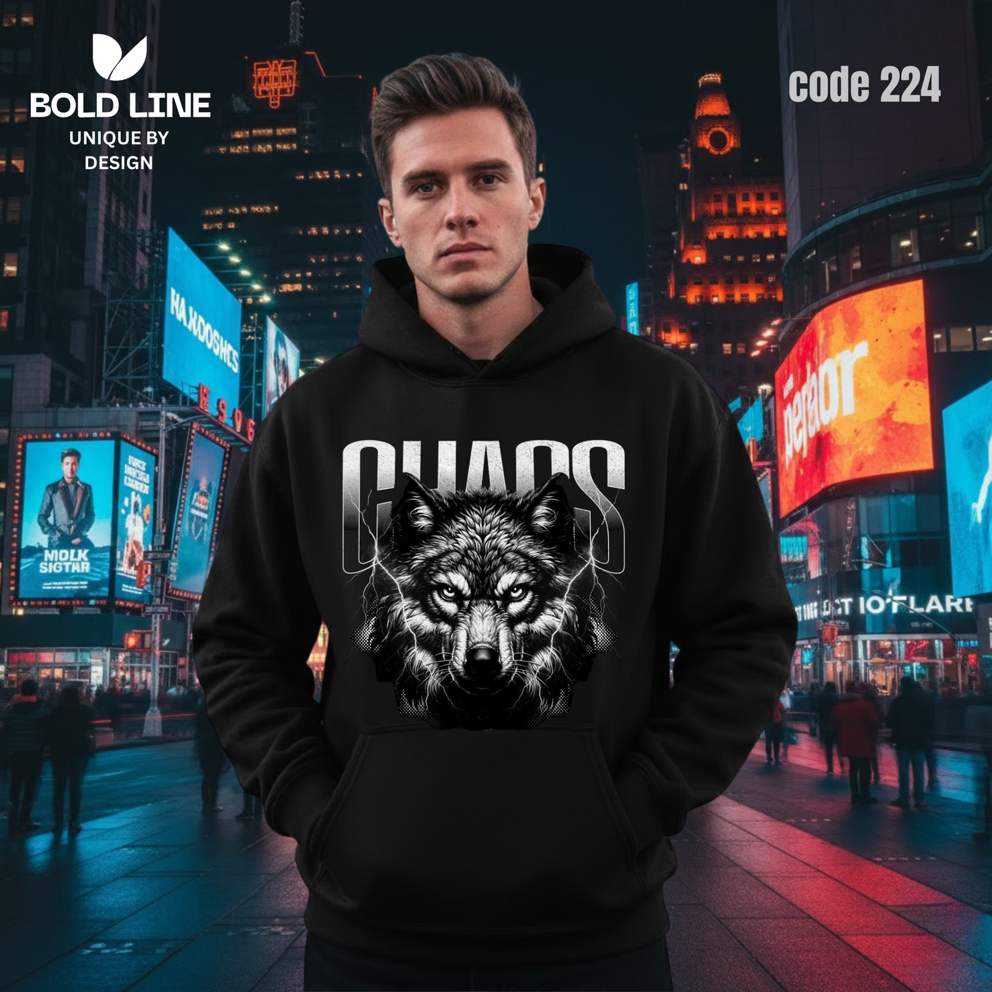 Hoodie Model 224 | Regular Fit – Premium Winter Edition