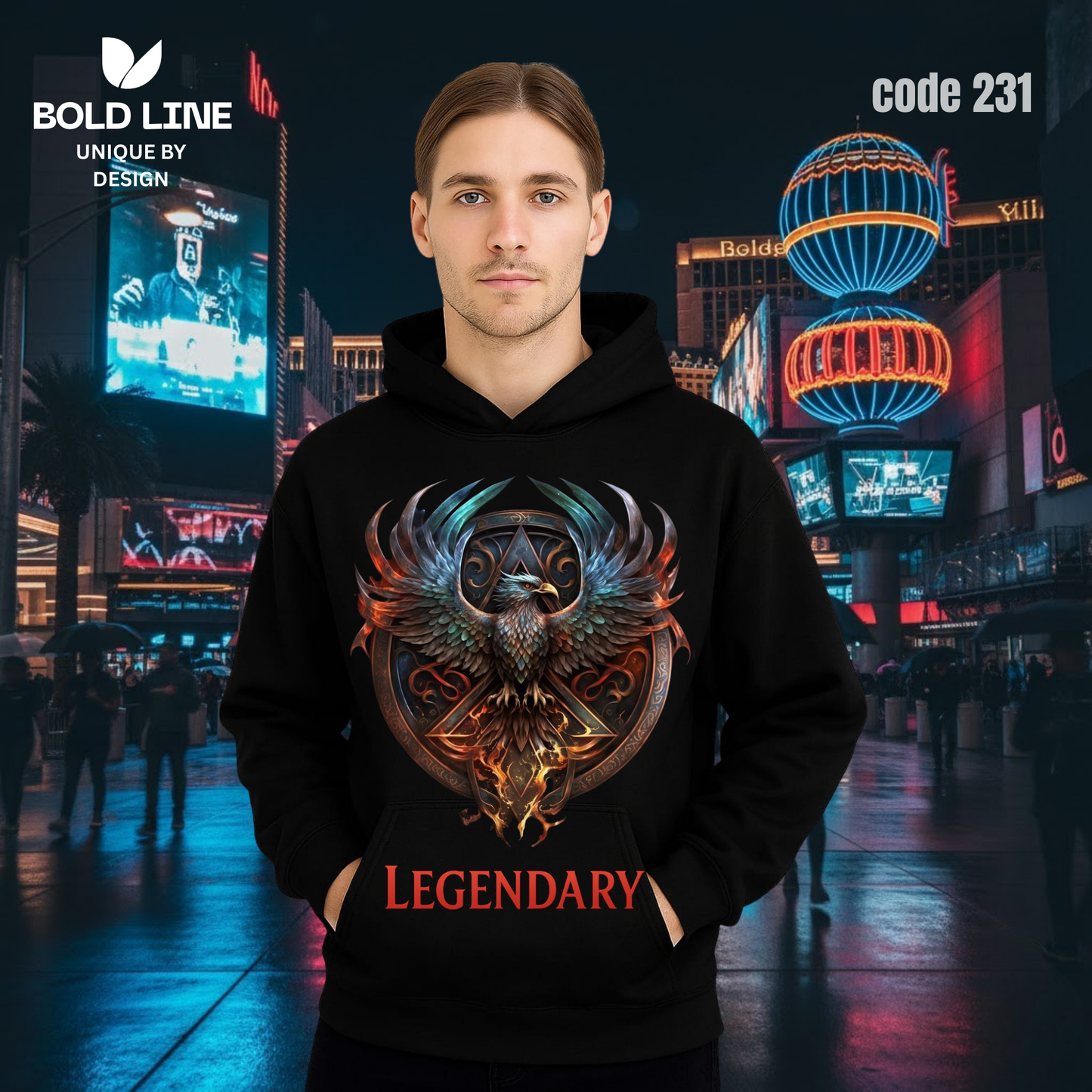 Hoodie Model 231 | Regular Fit – Premium Winter Edition