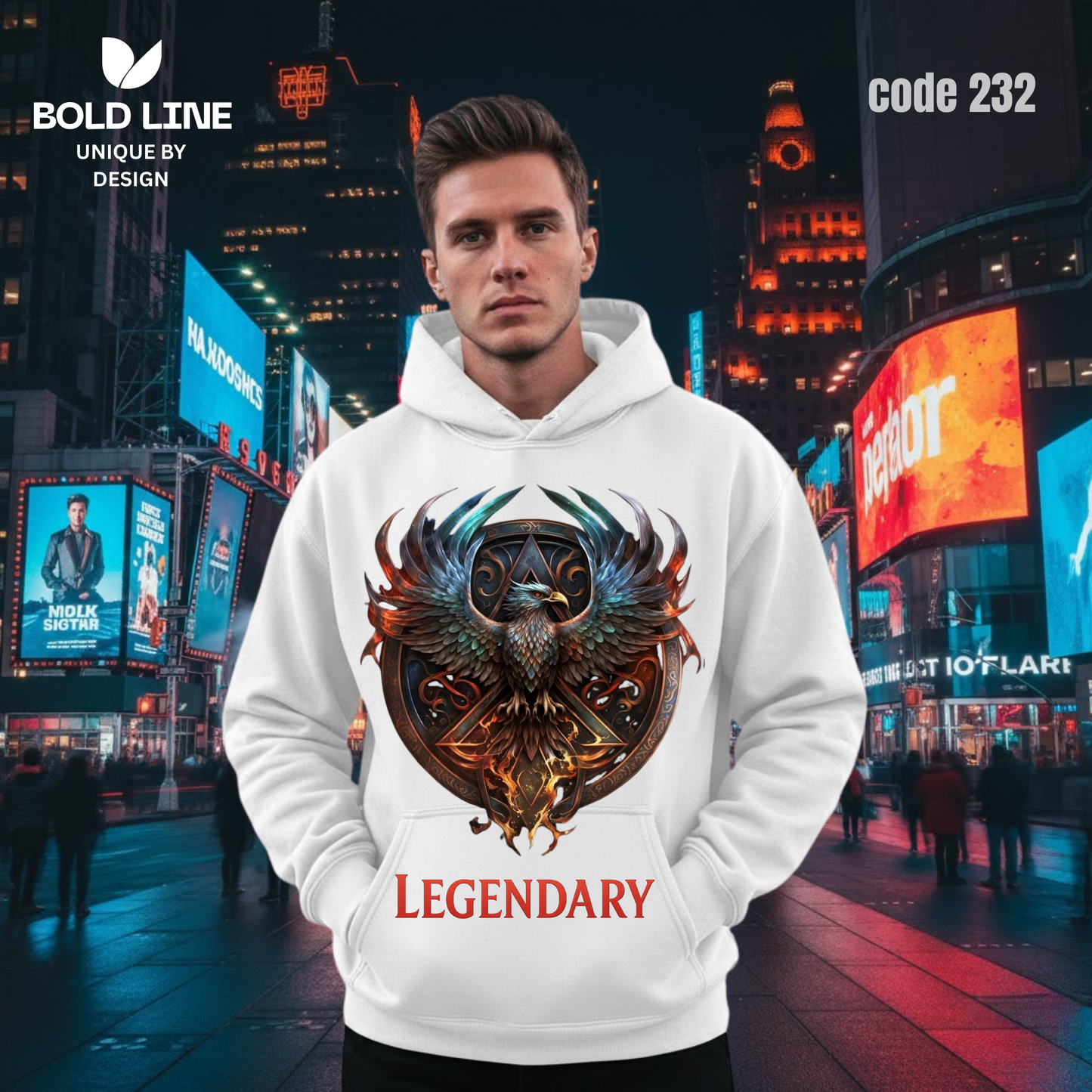 Hoodie Model 232 | Regular Fit – Premium Winter Edition