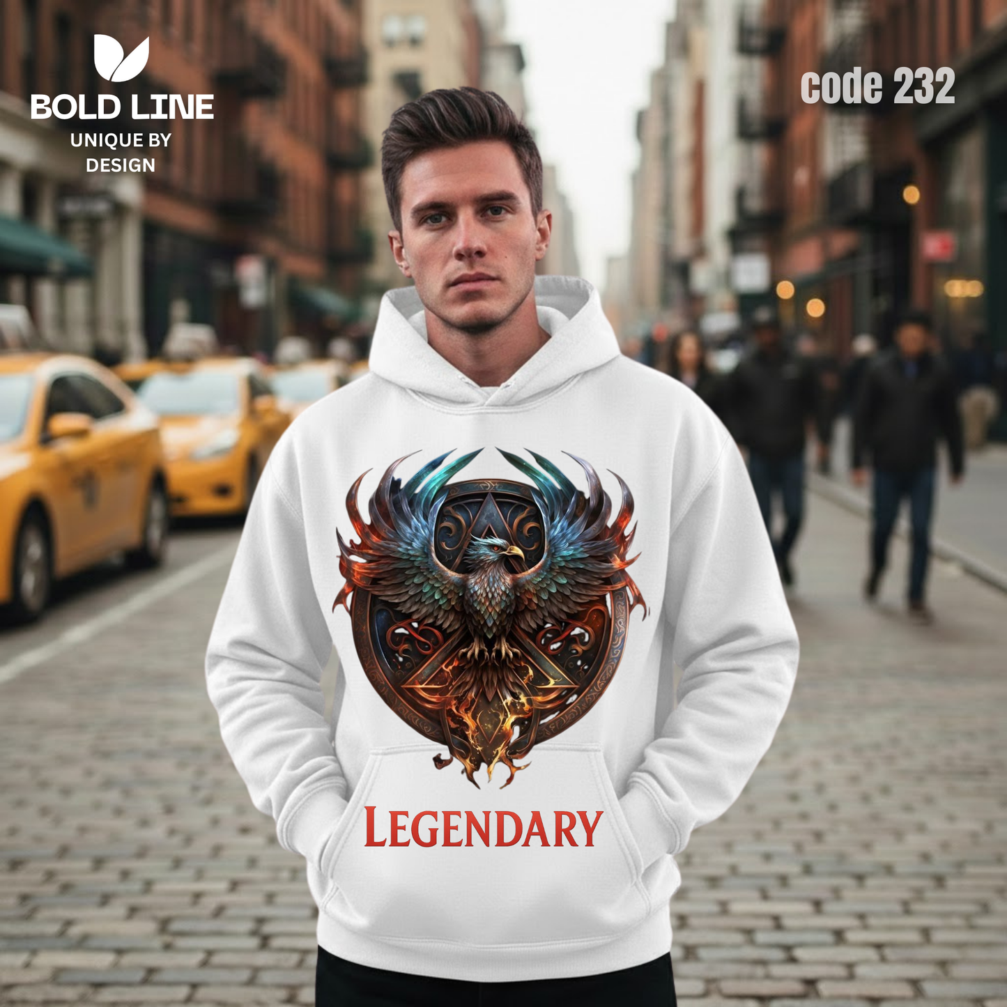 Hoodie Model 232 | Regular Fit – Premium Winter Edition