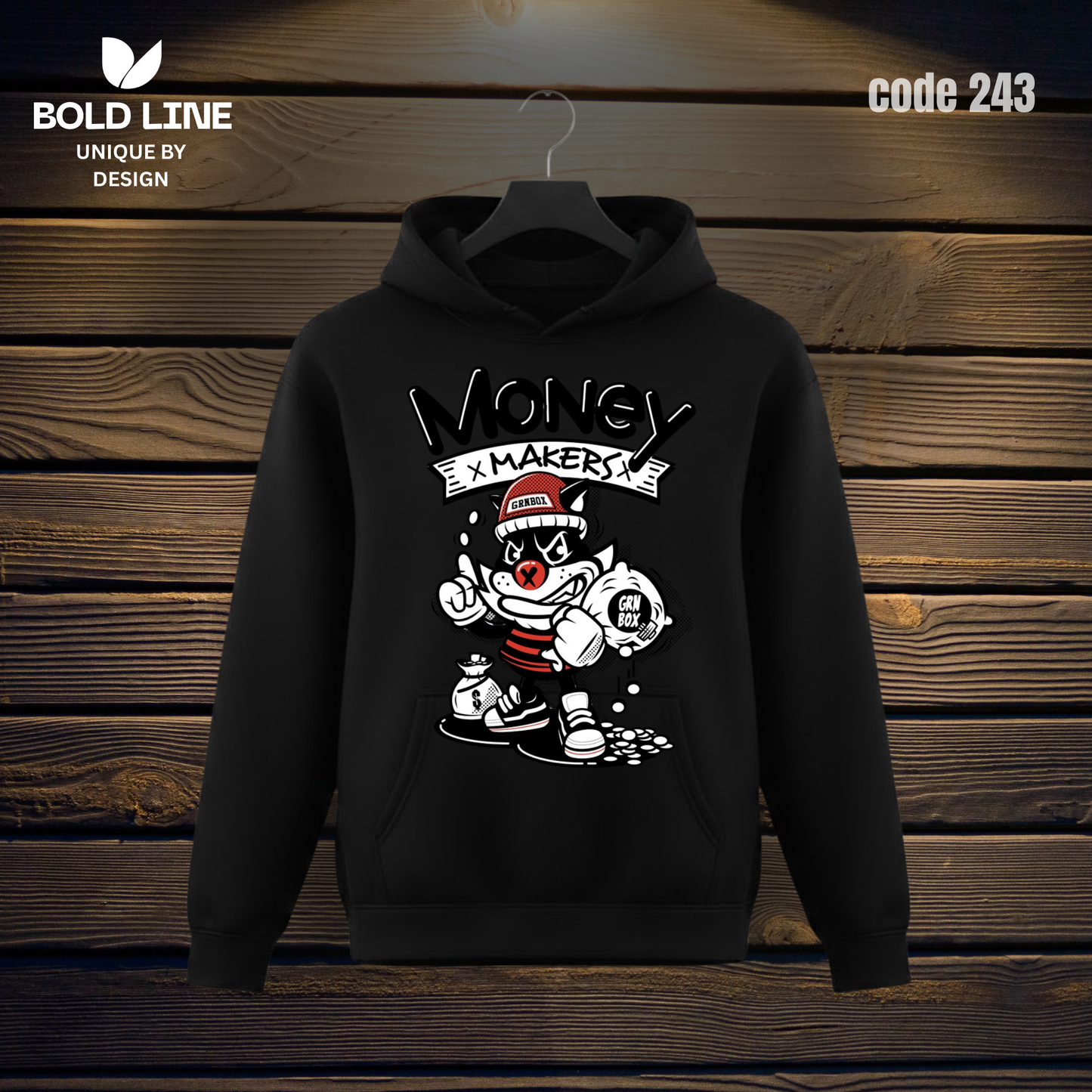 Hoodie Model 243 | Regular Fit – Premium Winter Edition