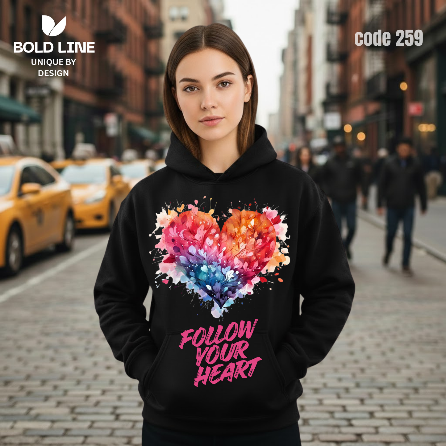 Hoodie Model 259 | Regular Fit – Premium Winter Edition