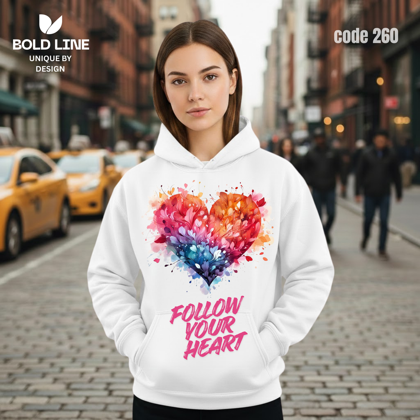 Hoodie Model 260 | Regular Fit – Premium Winter Edition