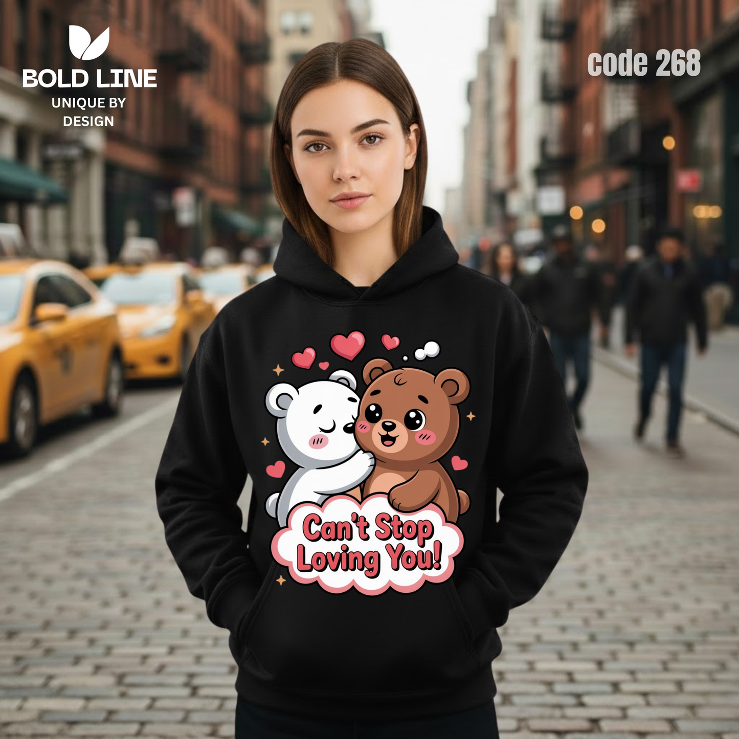 Hoodie Model 268 | Regular Fit – Premium Winter Edition