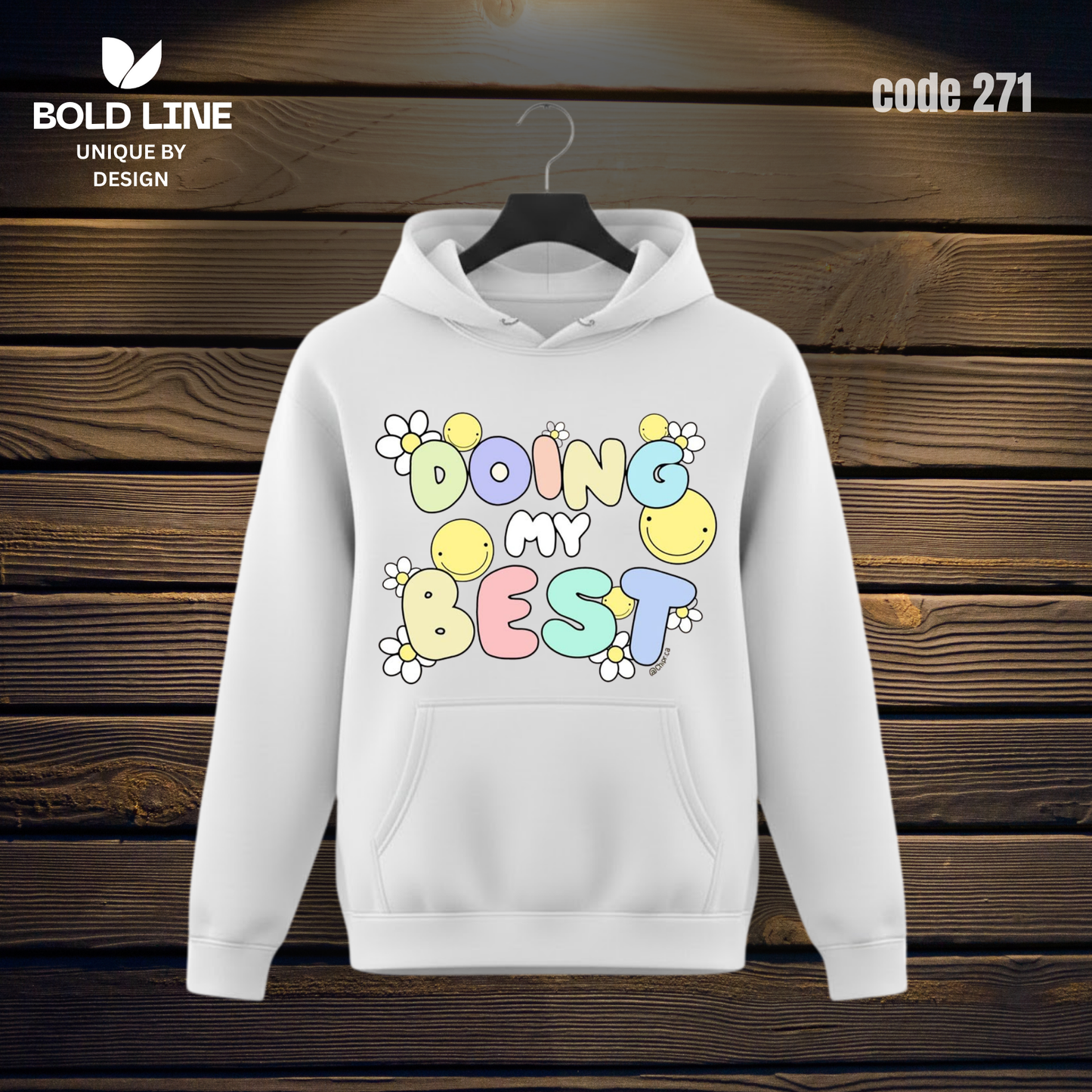 Hoodie Model 271 | Regular Fit – Premium Winter Edition