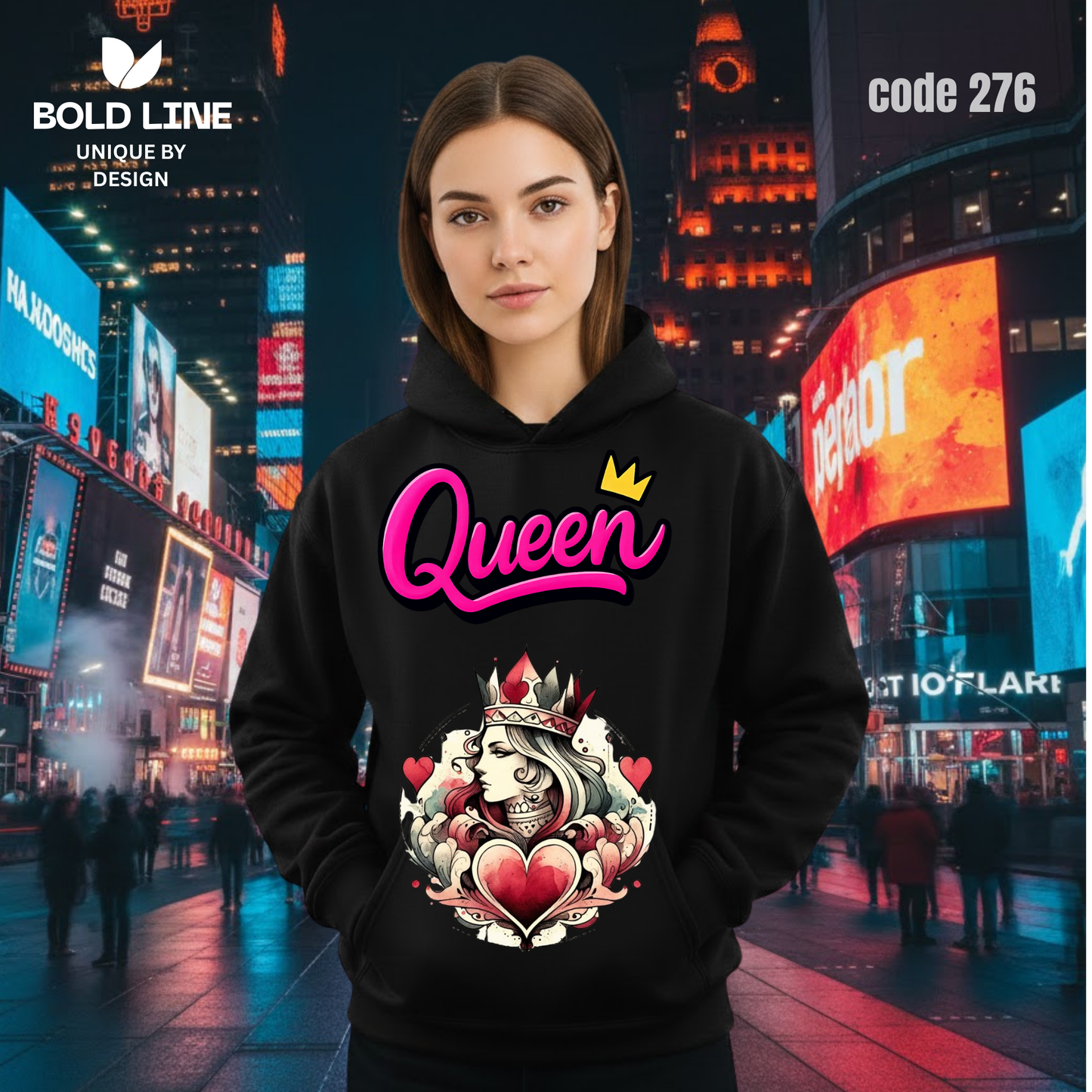 Hoodie Model 276 | Regular Fit – Premium Winter Edition